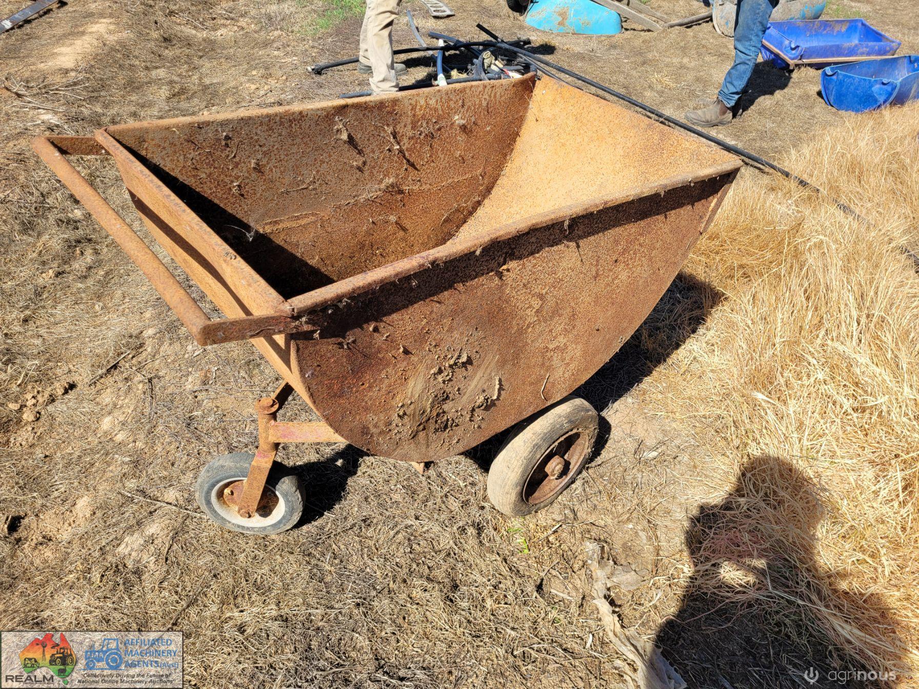 3 Wheel Feed Trolley