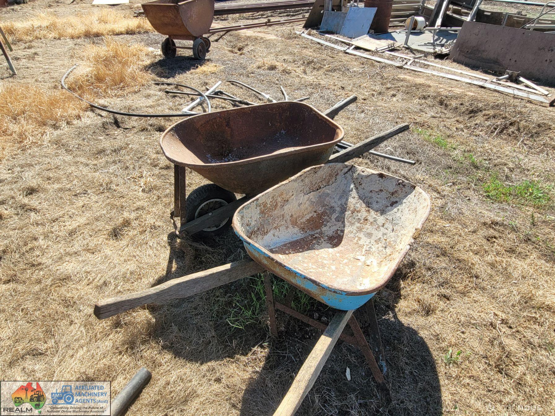 2x Wheel Barrows