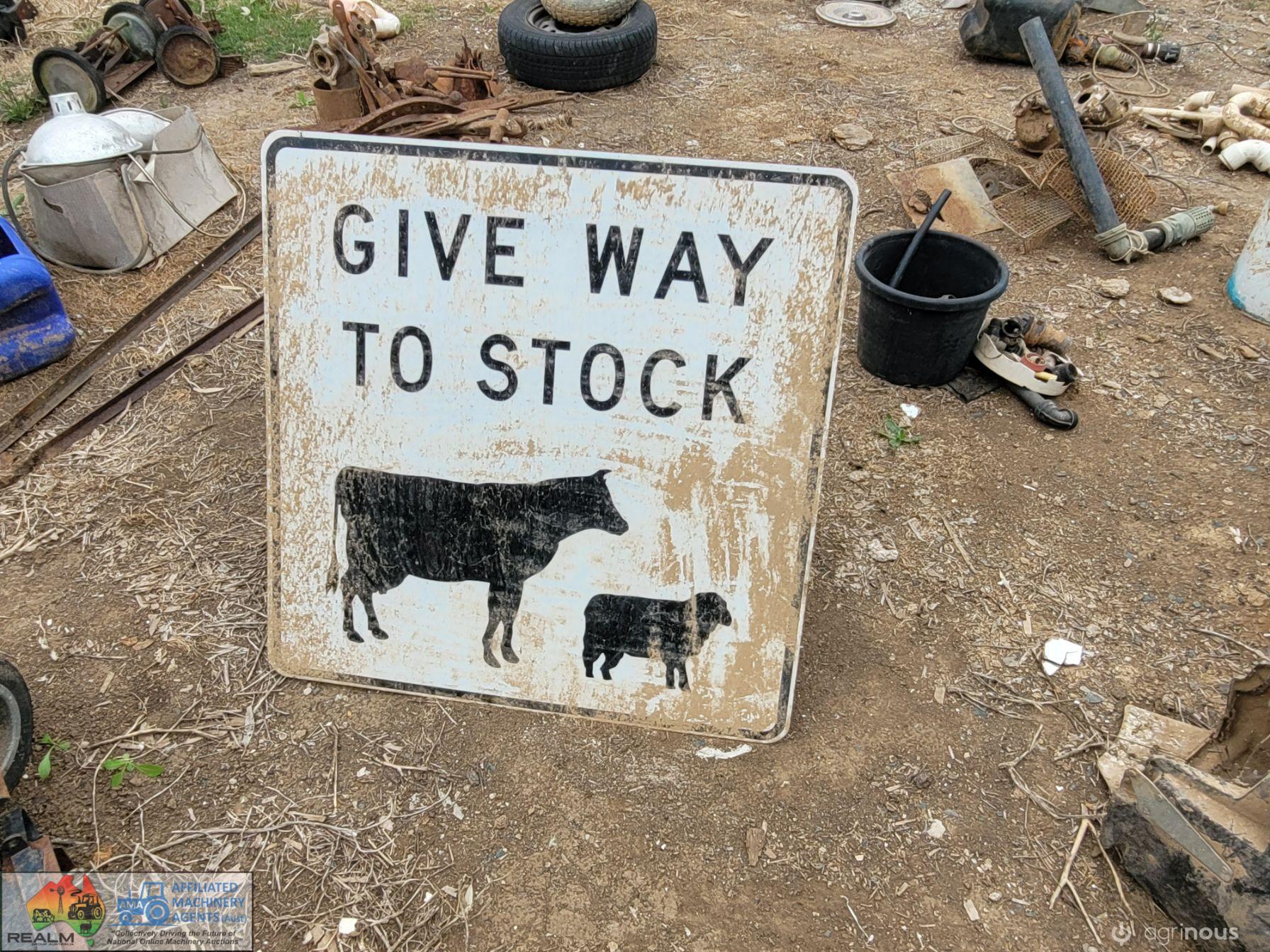 Give Way to Stock Sign - photo 2