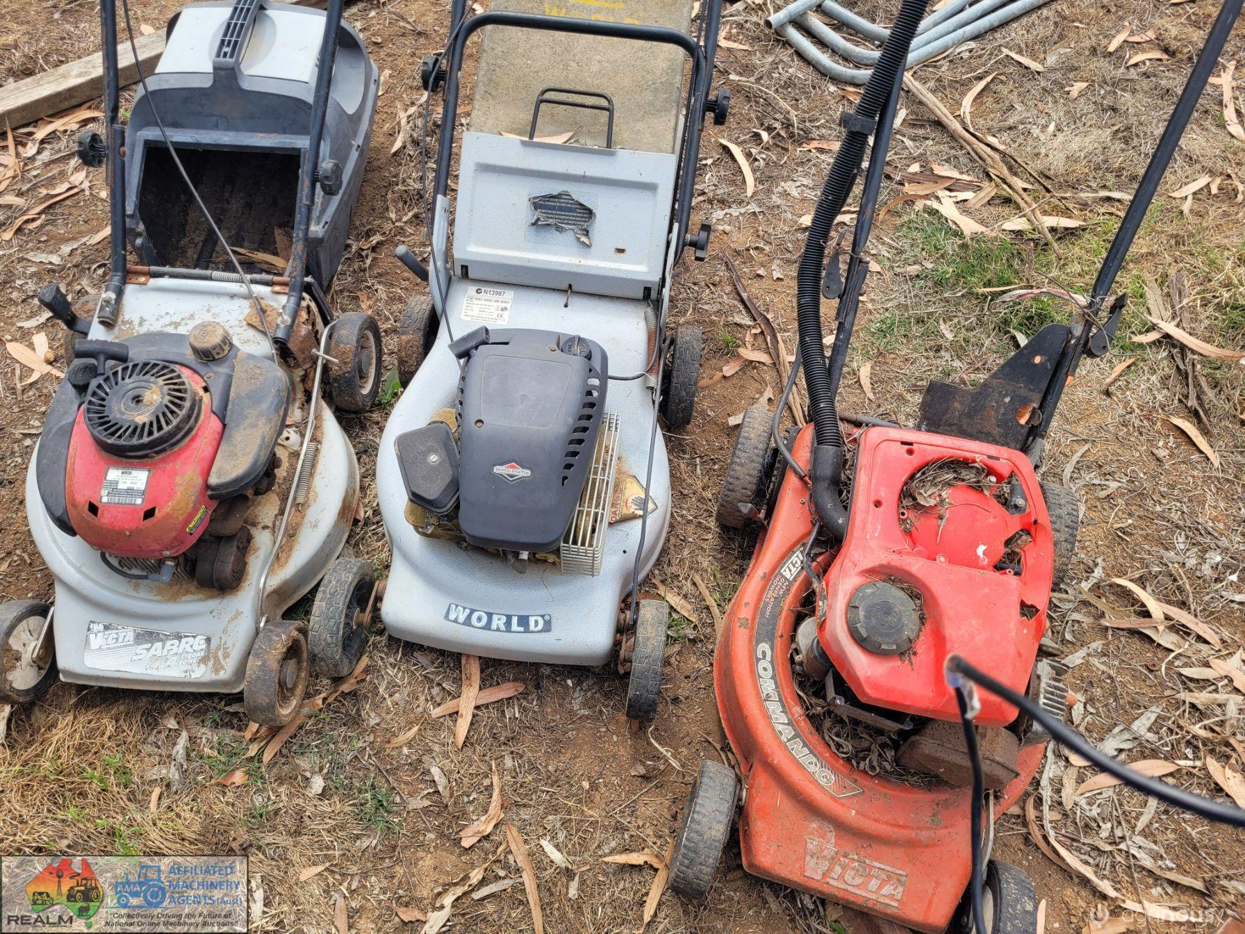3x Lawn Mowers - photo 2