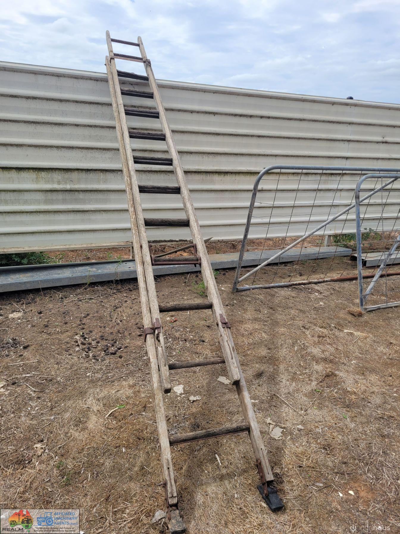 Timber Extension Ladder - photo 2