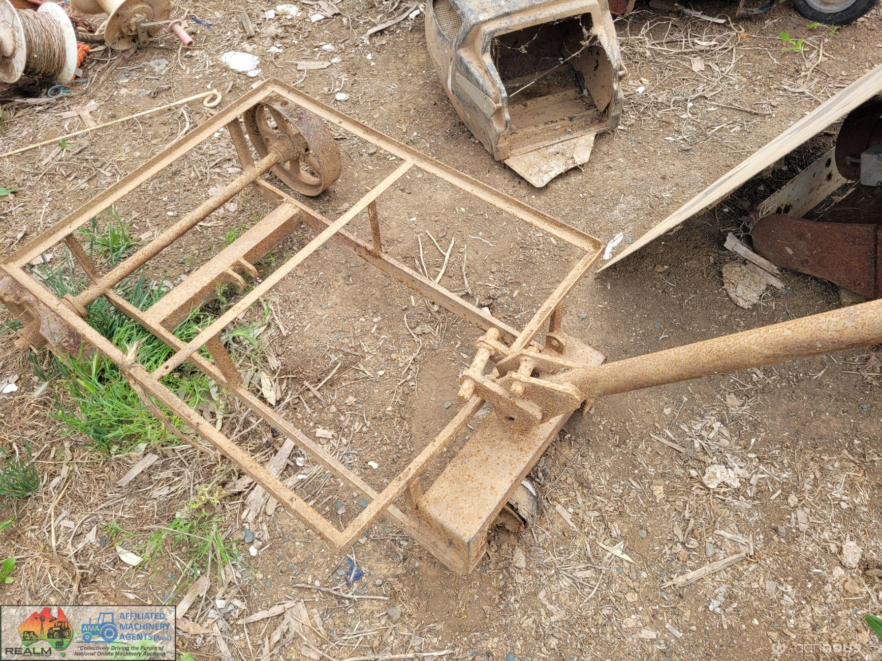 Warehouse Trolley with Cast Wheels (Ex-Railway) - photo 3