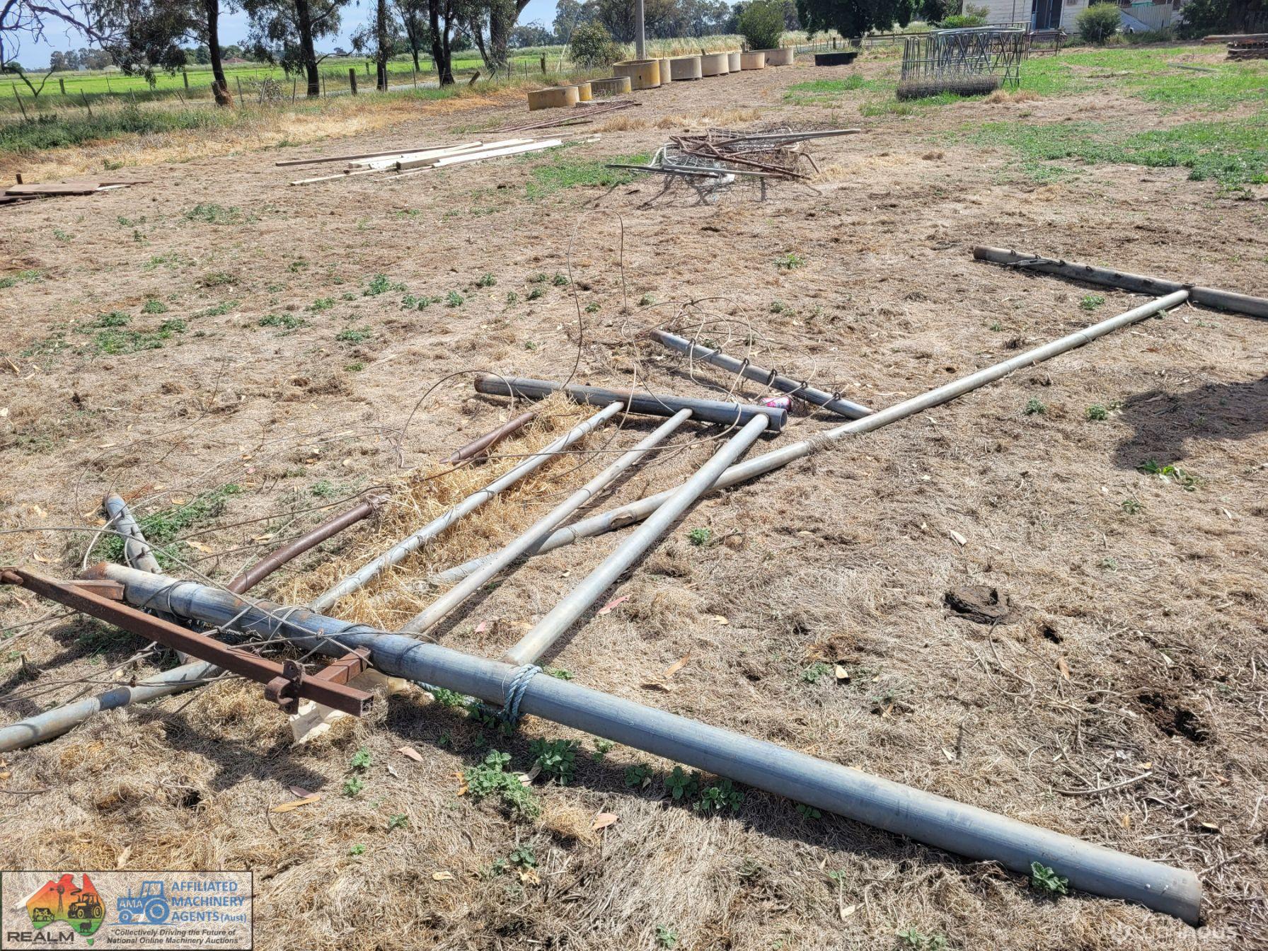 Scrap Steel Fence Panel with Cable Wire