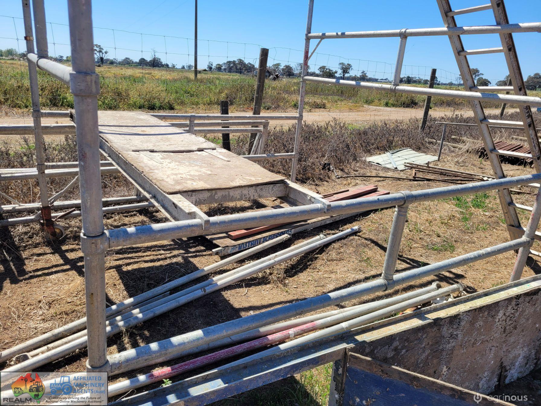Scaffold with Ladder & 3 Platforms (2.5 x 2.5 x 4.5m High) - photo 3