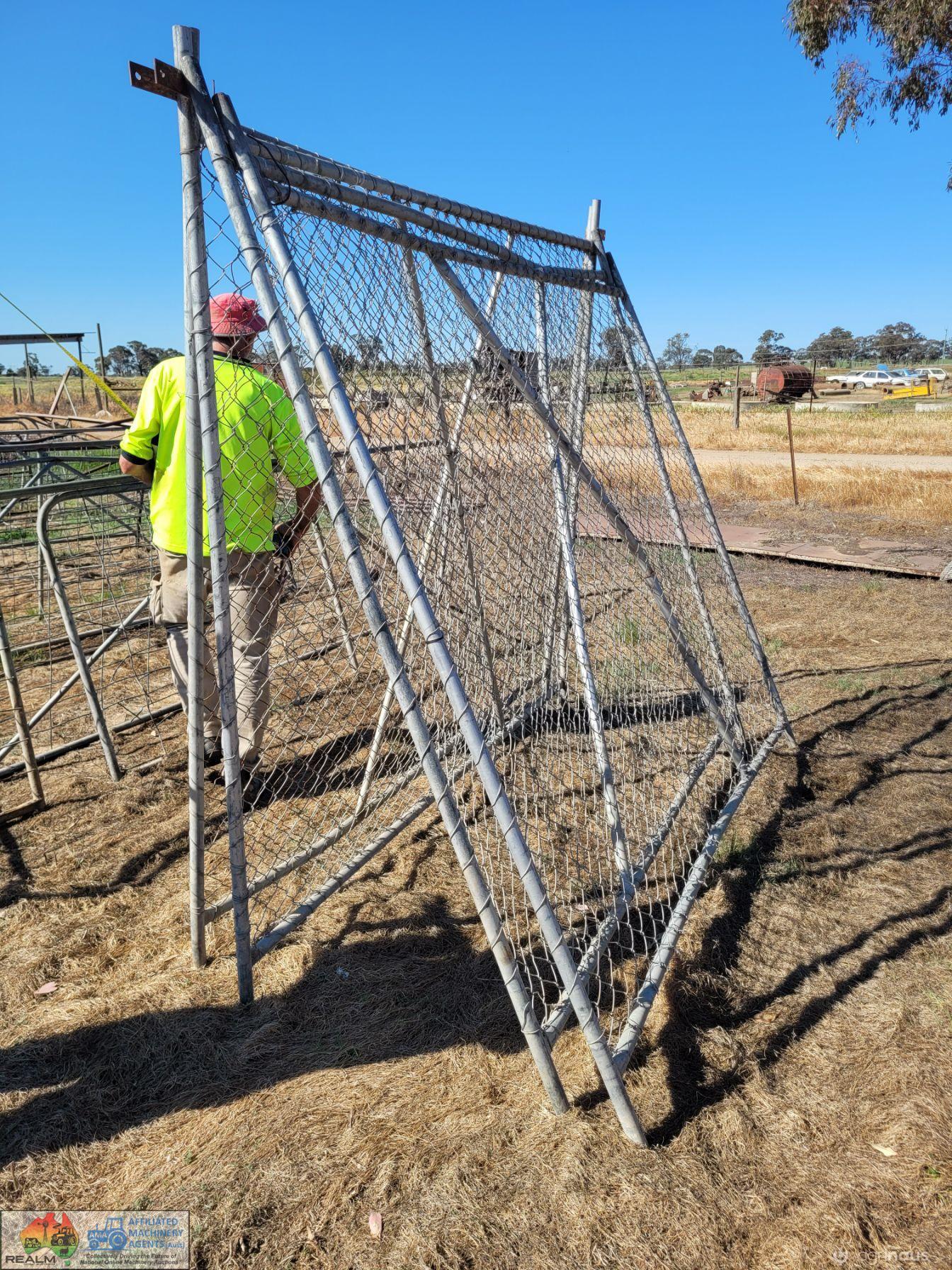 4x Cyclone Security Mesh Panels (2.3 x 2.1 High)