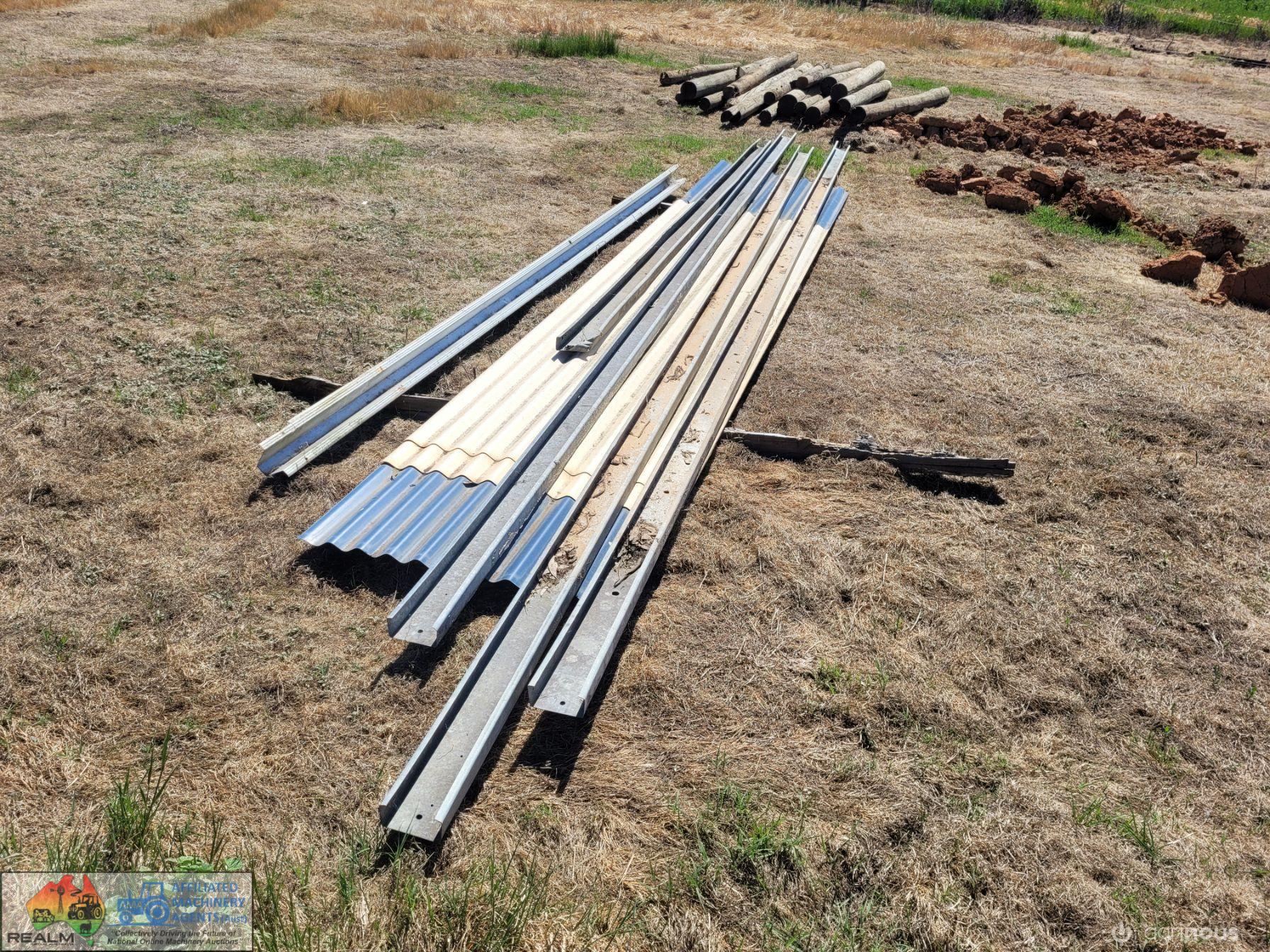 Colourbond Iron, C-section Purlins & 4x Tophat - photo 3
