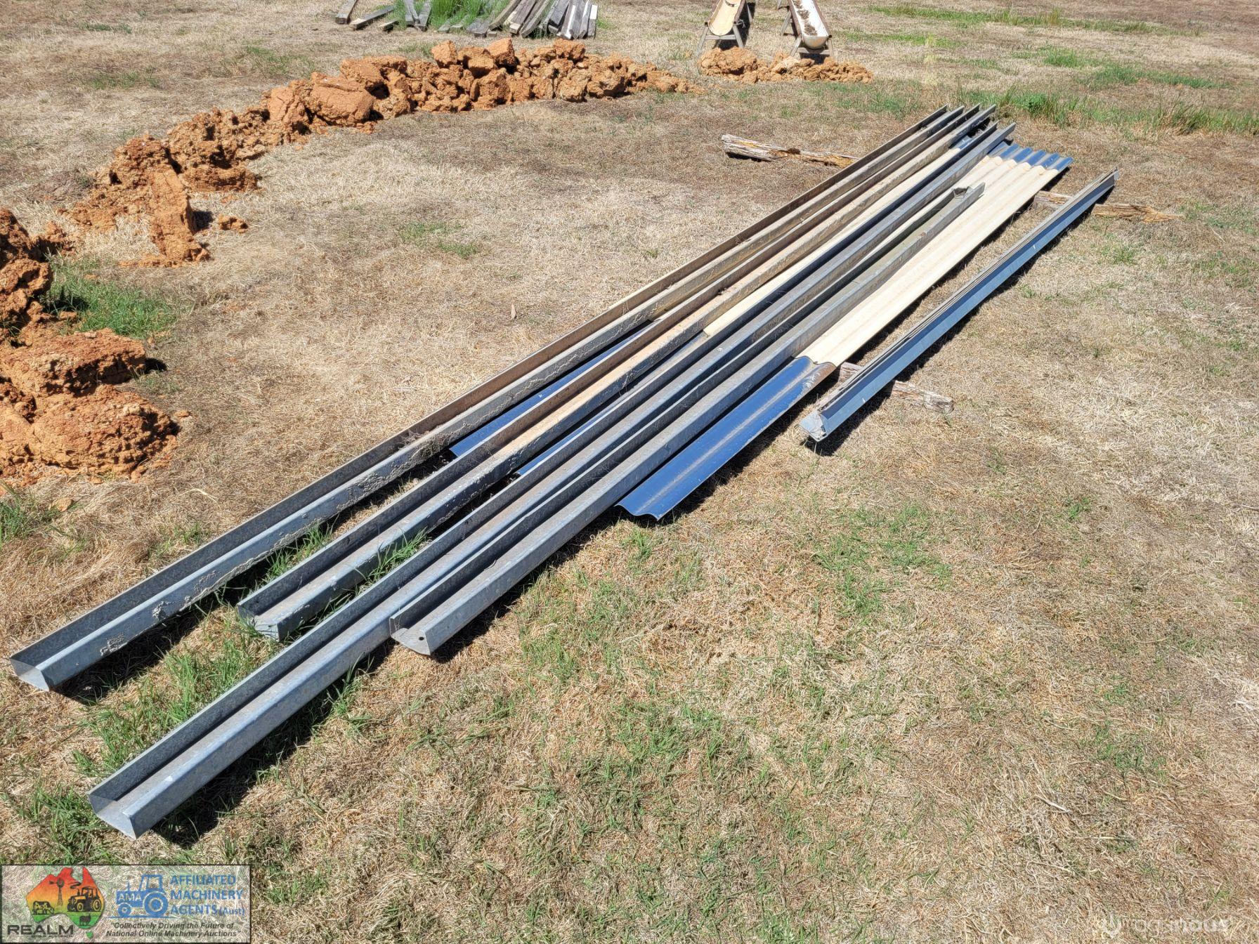 Colourbond Iron, C-section Purlins & 4x Tophat - photo 4