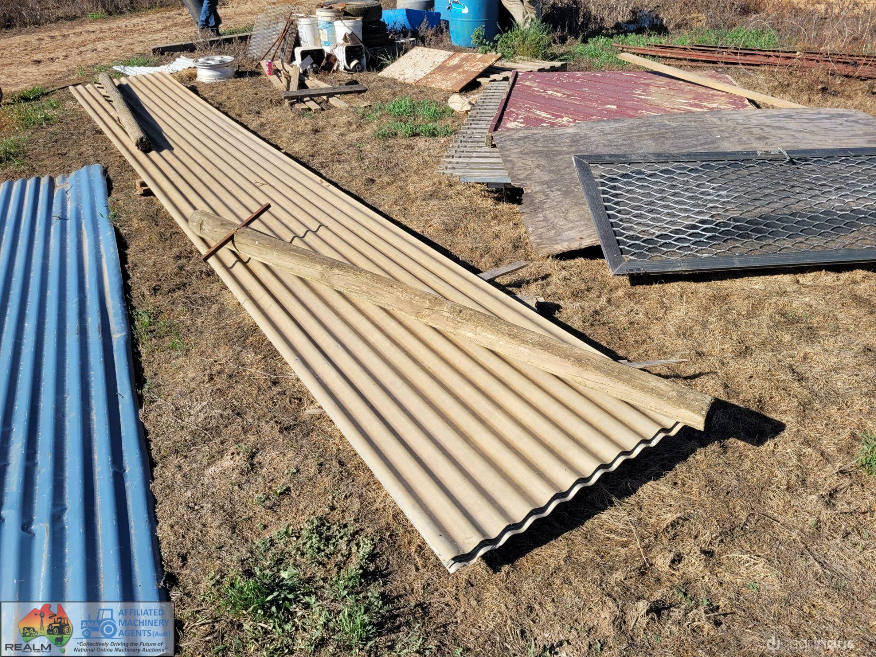 6.5m x 11 Lengths of Corrugated Iron