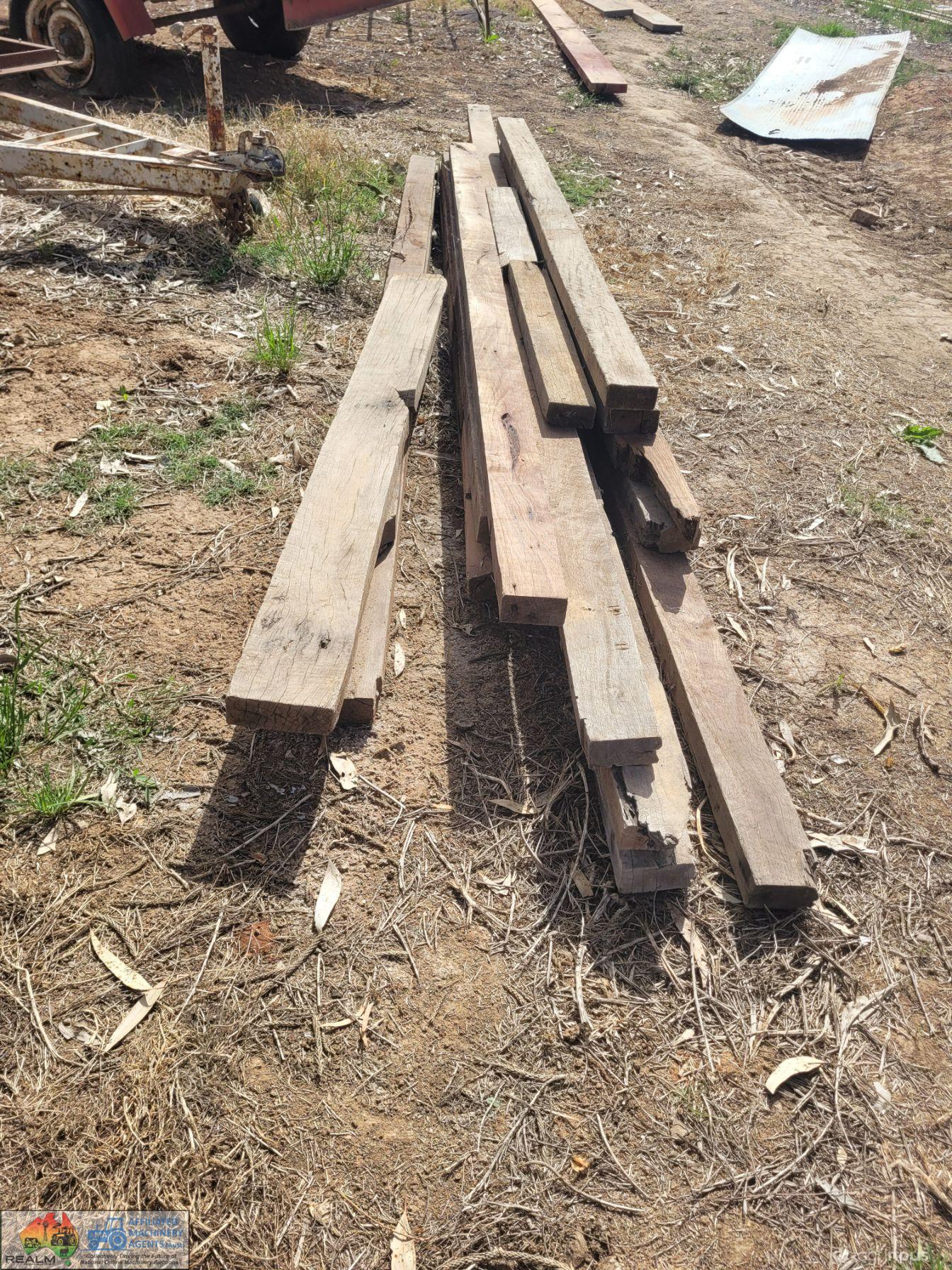 Assorted Lengths of Redgum Timber - photo 3