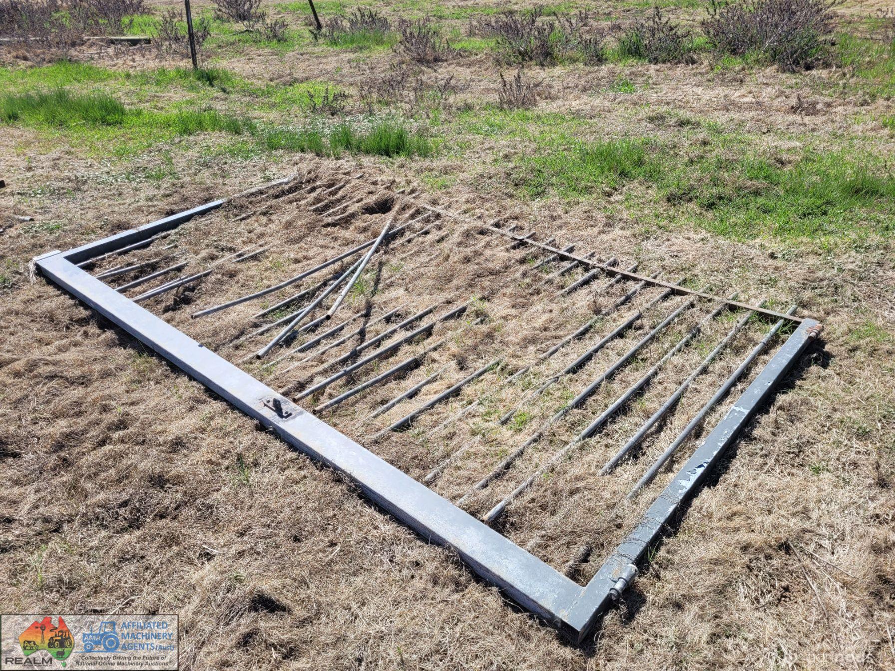 H/Duty Steel Gate Frame - 2.9m x 1.6m