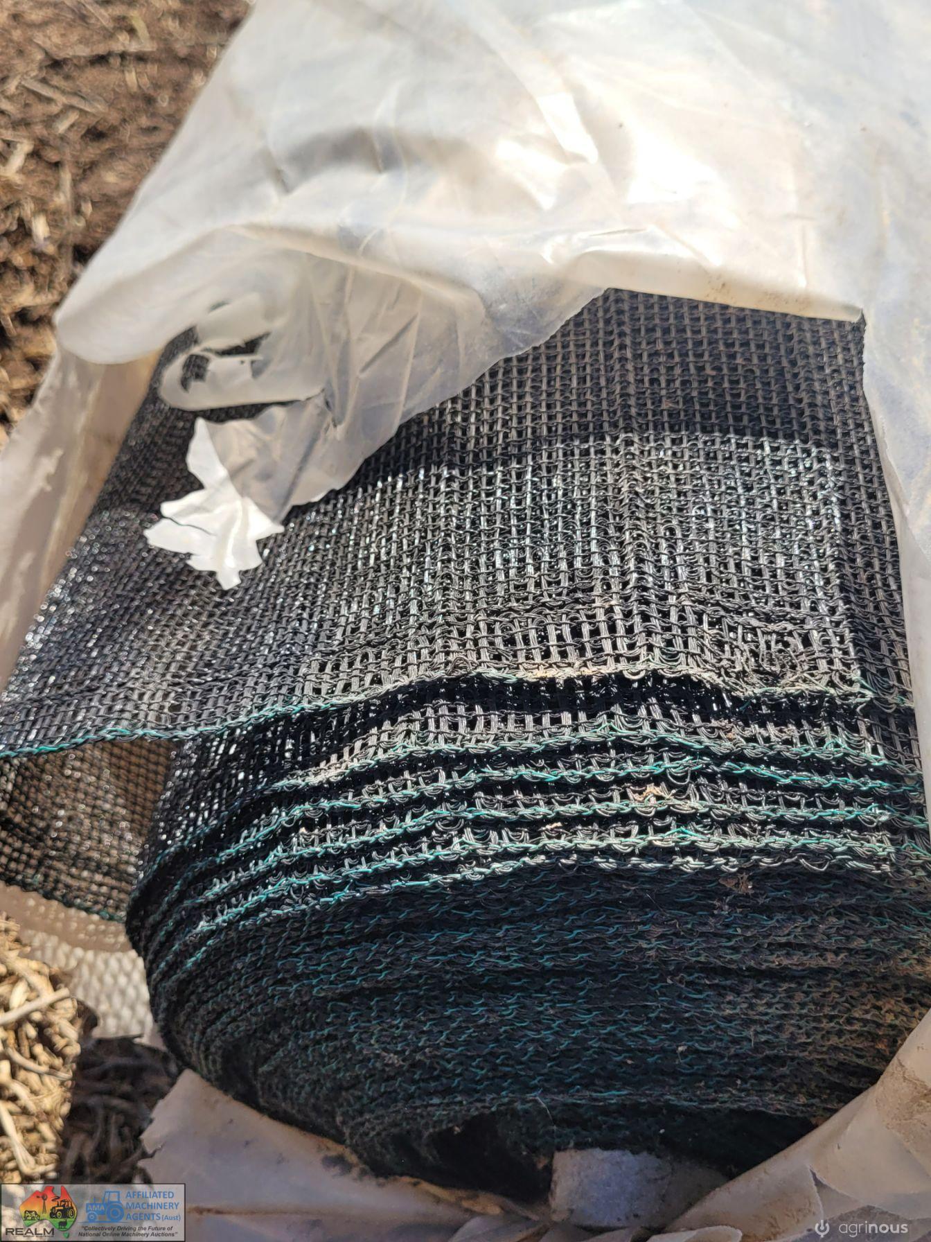New 5'6" Wide Roll of Shadecloth/Windbreak (Black)