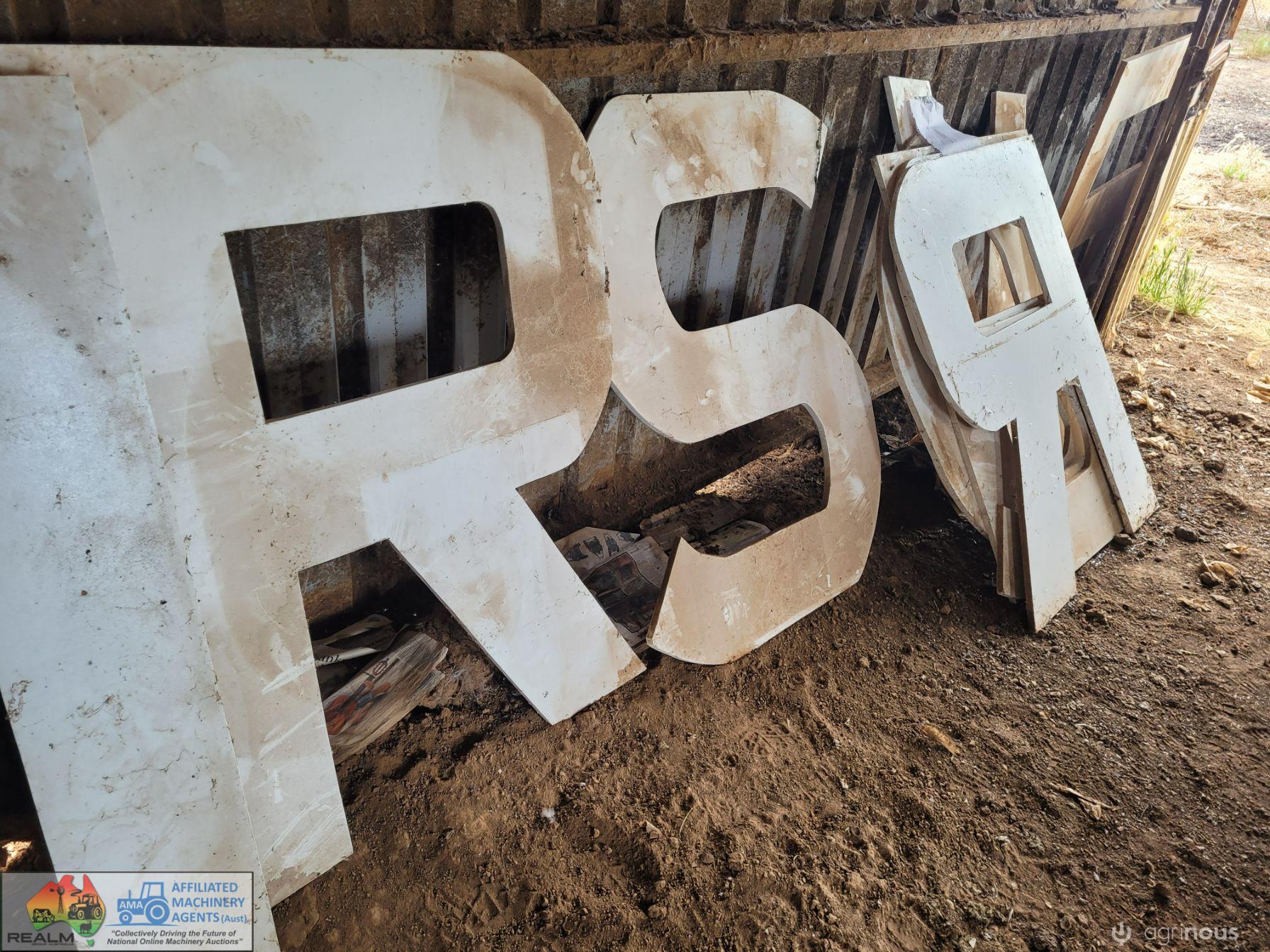 Promotional "Wedding" Display Letters - photo 6