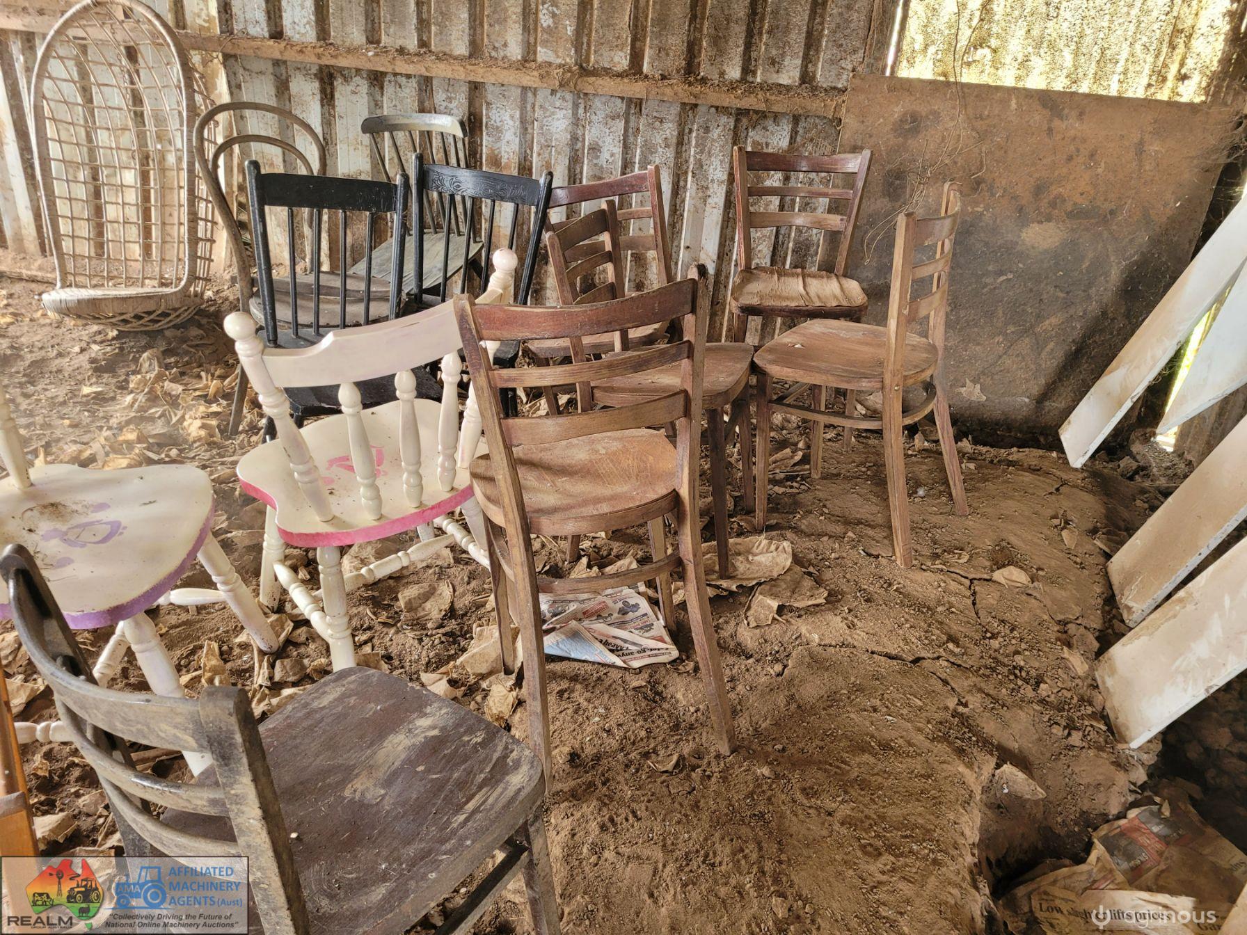 Assorted Timber Chairs - photo 3