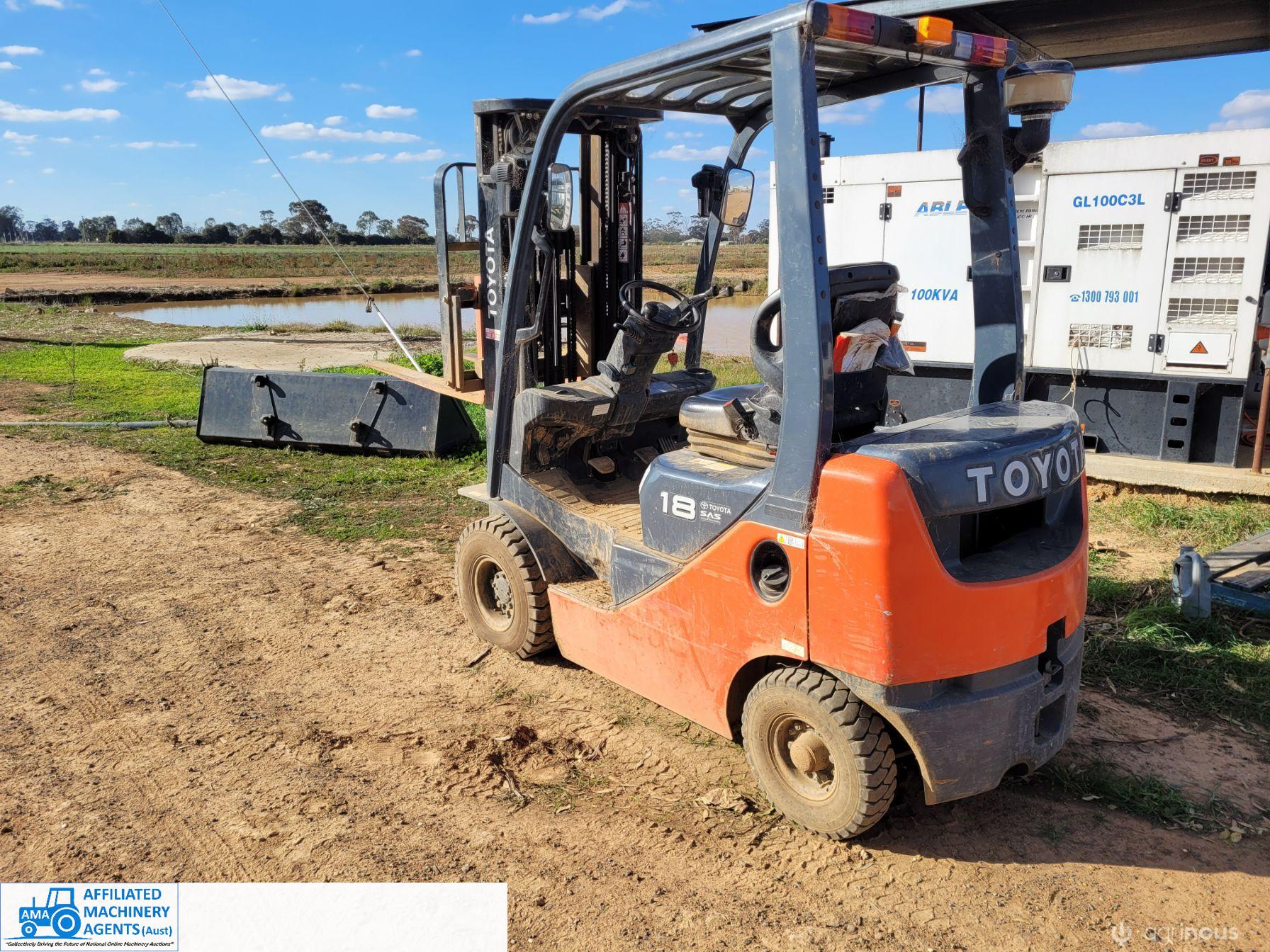 Toyota 1.8 ton Diesel Forklift 62-8FD18 - photo 4