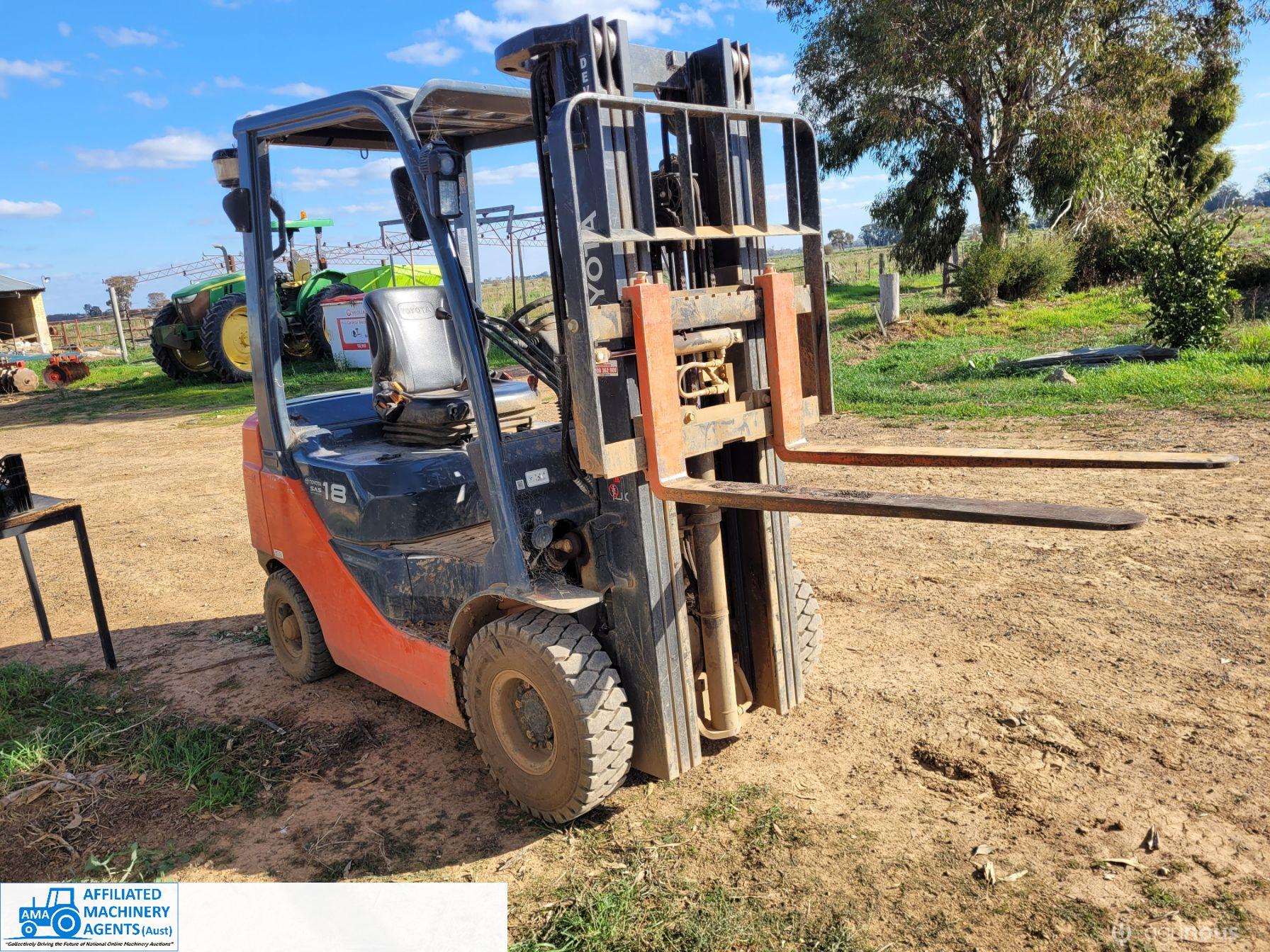 Toyota 1.8 ton Diesel Forklift 62-8FD18 - photo 3