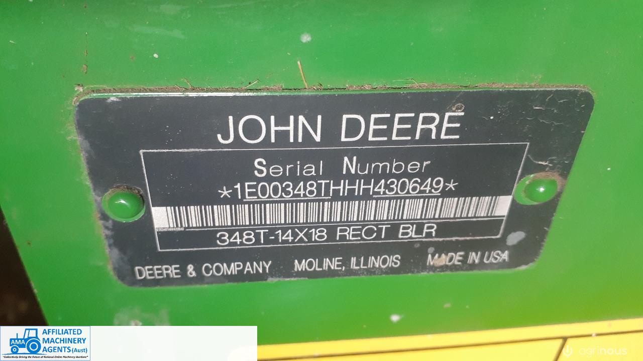 2012 John Deere 8360 R - Track Tractor (VIN: 1RW8360RVCD908287) - Eng. No. (RG6090R035550) - photo 19