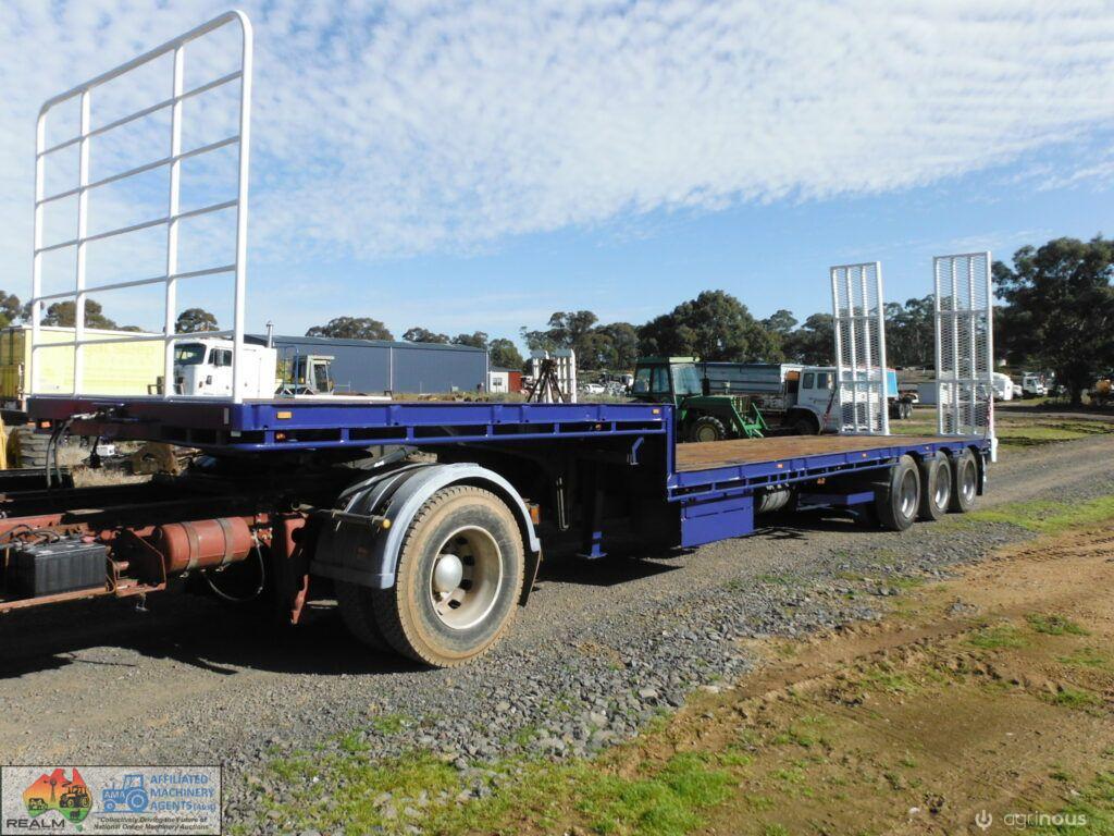 1991 Krueger Drop Deck Trailer (VIN: 6FH7105ABMM004008)