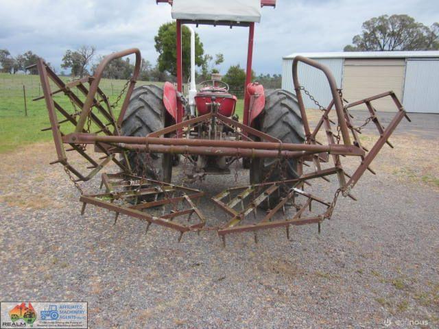 3pl Ferguson Folding Harrows 12ft 6in wide