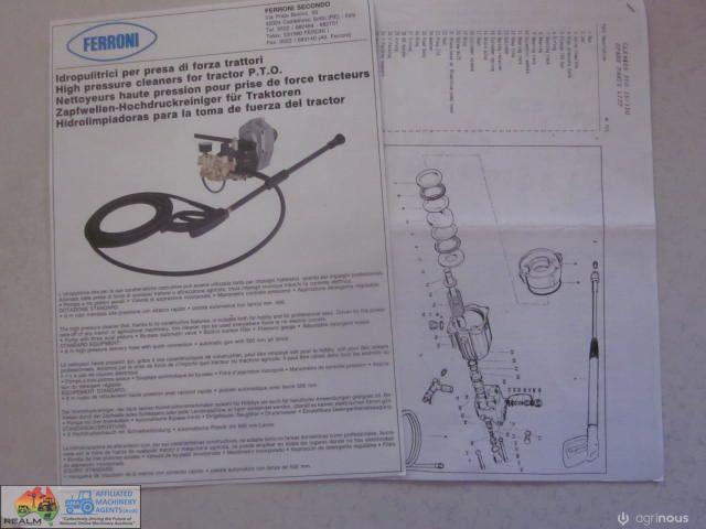 Ferroni High Pressure Cleaner - Tractor PTO (Model 15/150) - photo 7