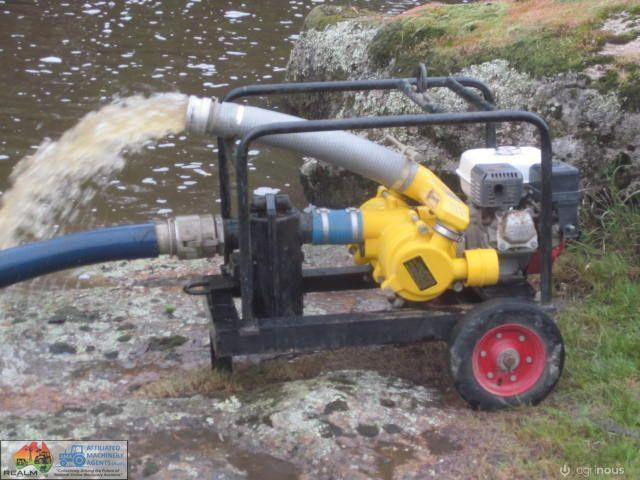 3 inch Diaphragm Pump ~ Powered by Honda 5.5 hp