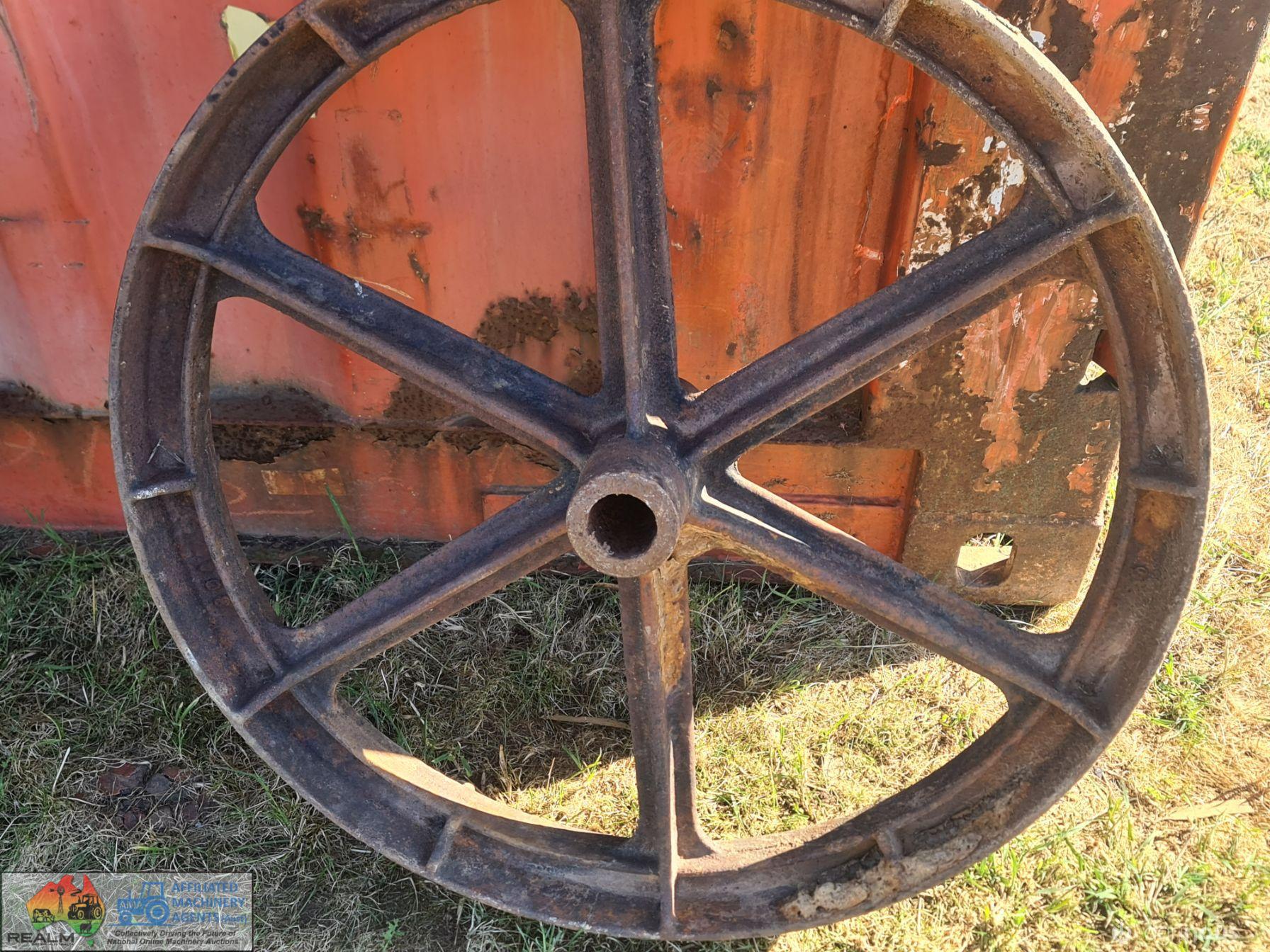 2x Furphy Cast Iron Wheels - photo 2