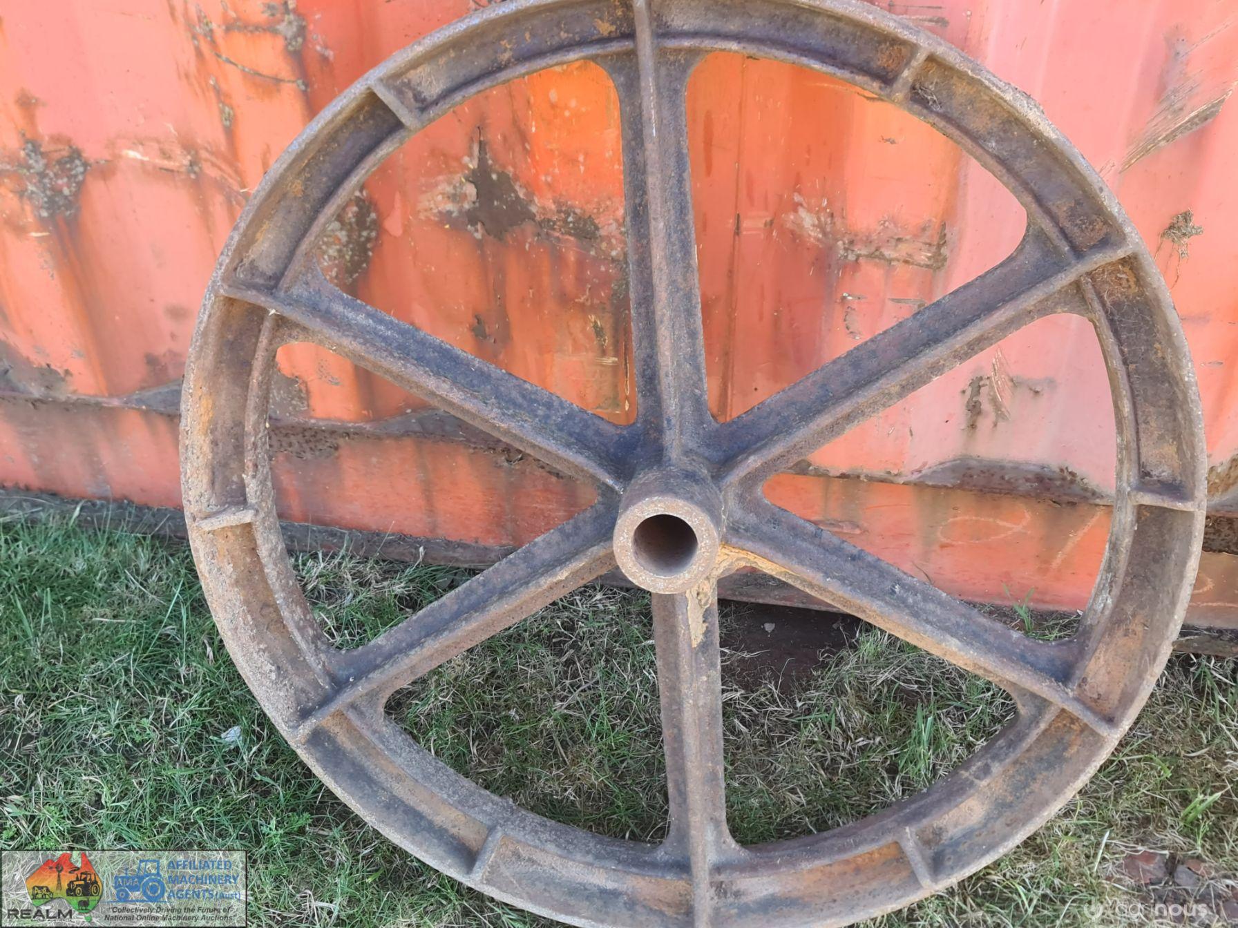 2x Furphy Cast Iron Wheels - photo 3