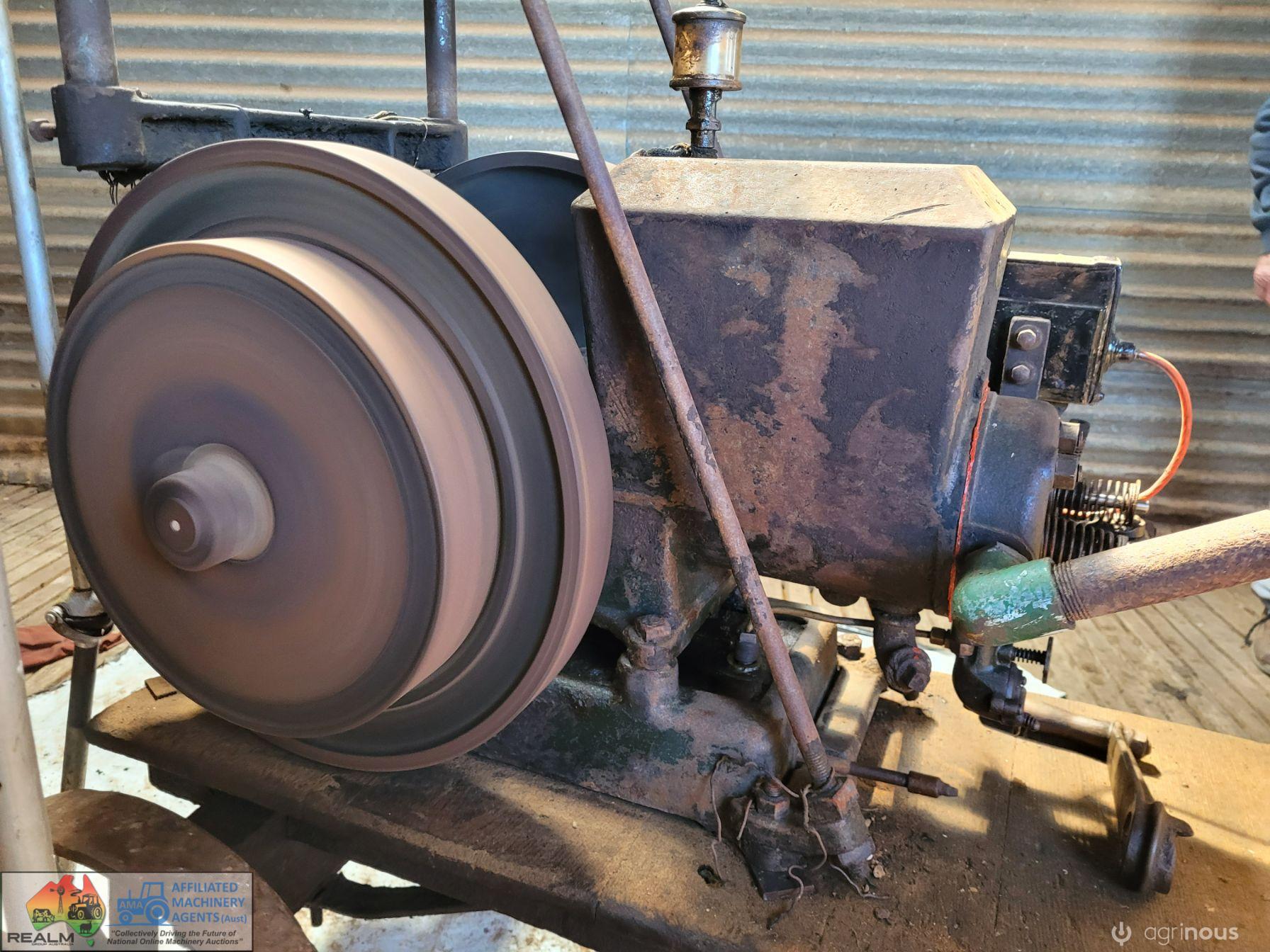 Rare 1928 Cooper 3Hp Twin Shearing Plant - photo 15