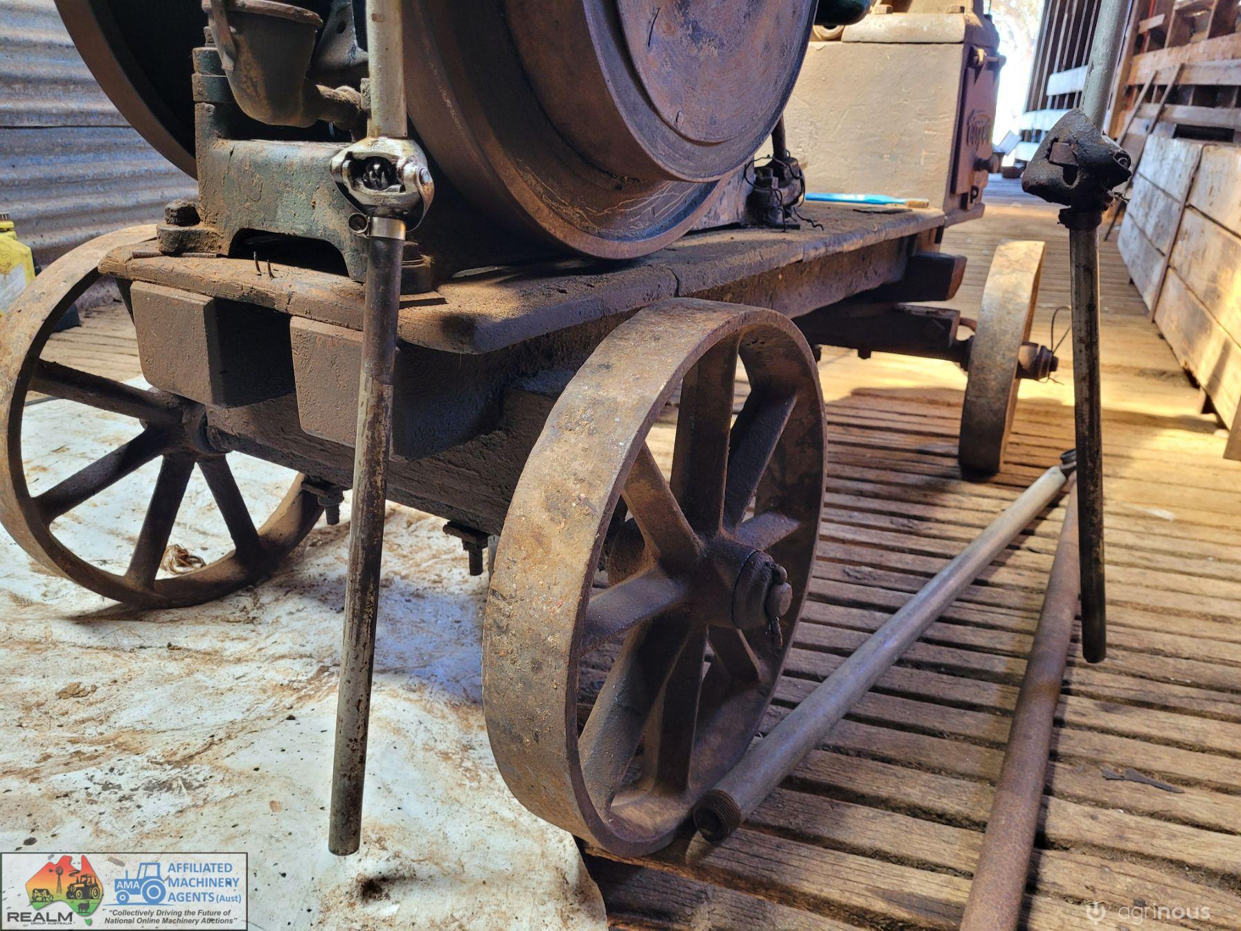 Rare 1928 Cooper 3Hp Twin Shearing Plant - photo 13