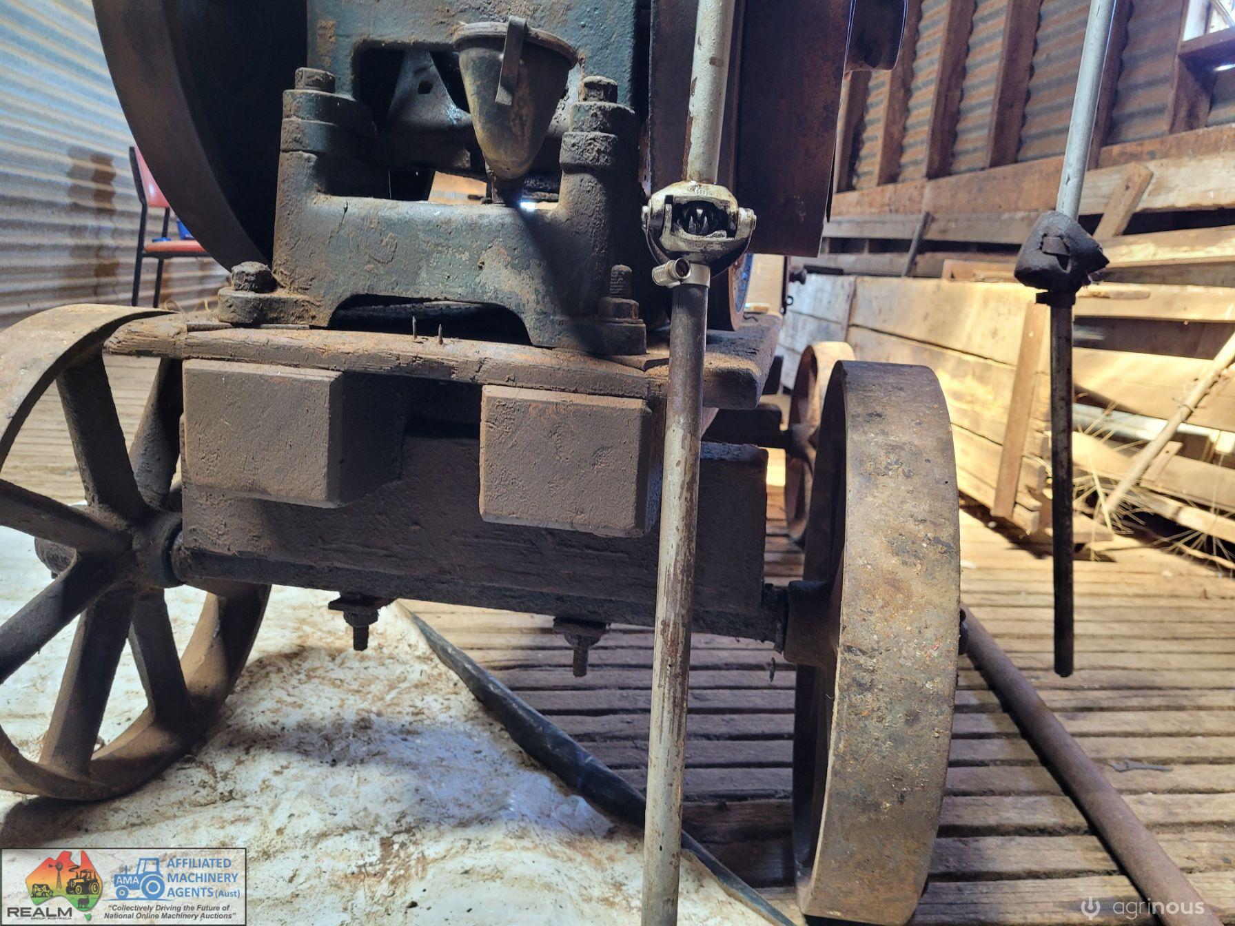 Rare 1928 Cooper 3Hp Twin Shearing Plant - photo 14