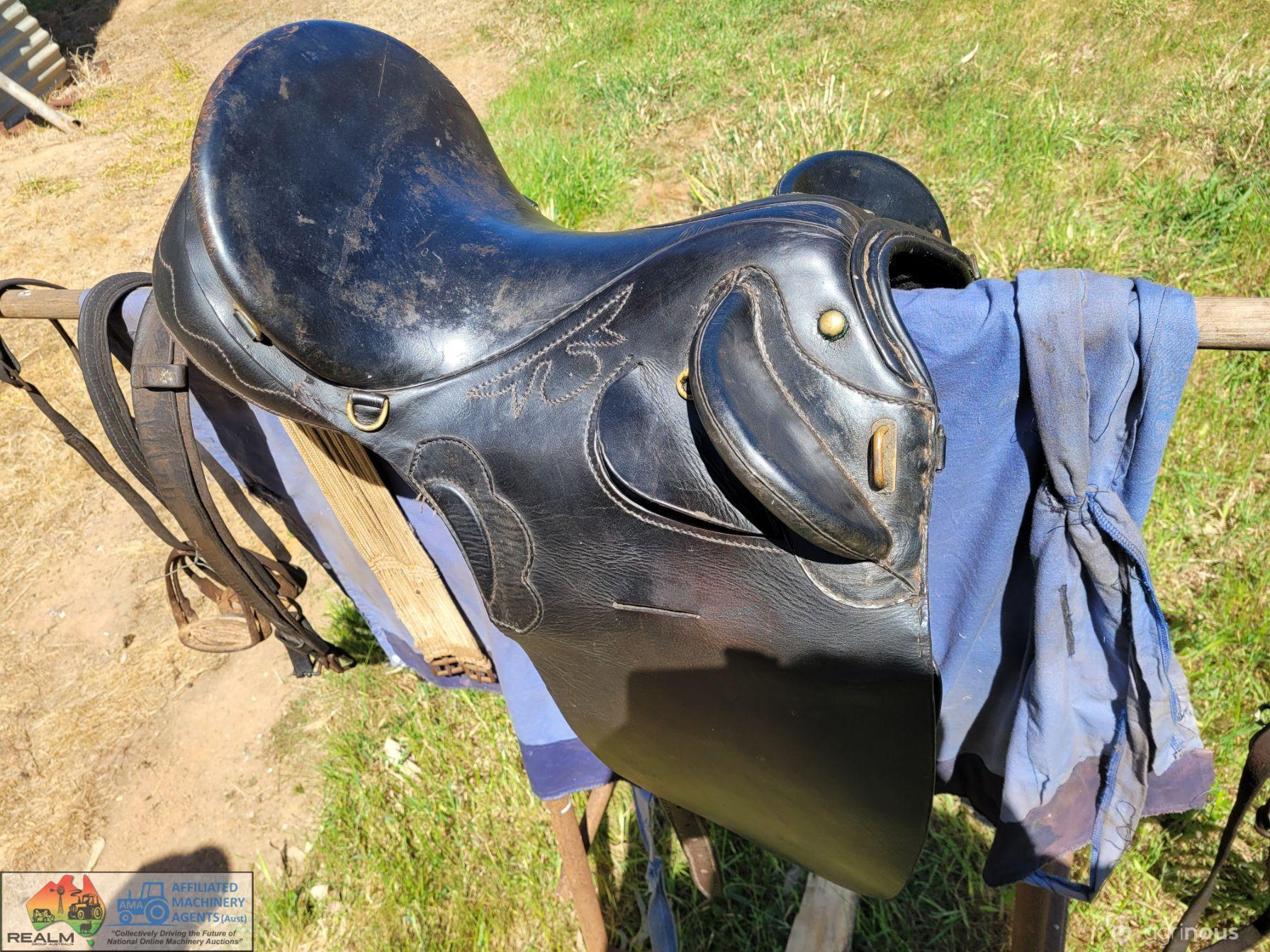 Black 16" Stockmans Saddle - photo 2