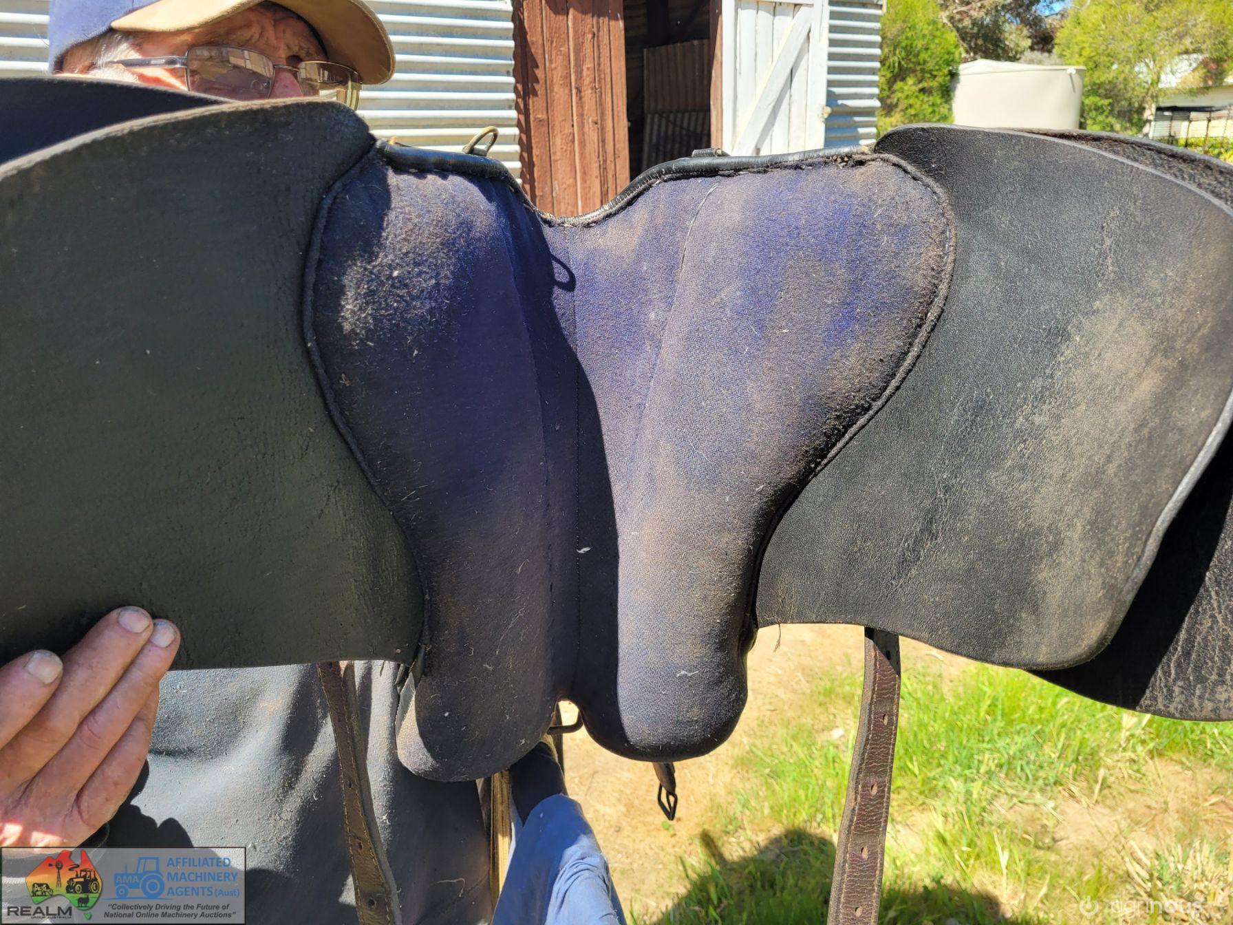 Black 16" Stockmans Saddle - photo 8