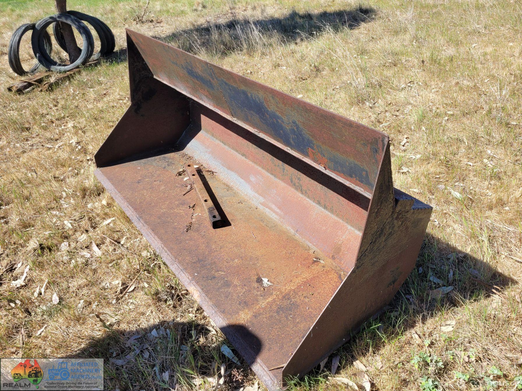 Steel FEL Bucket 6ft wide