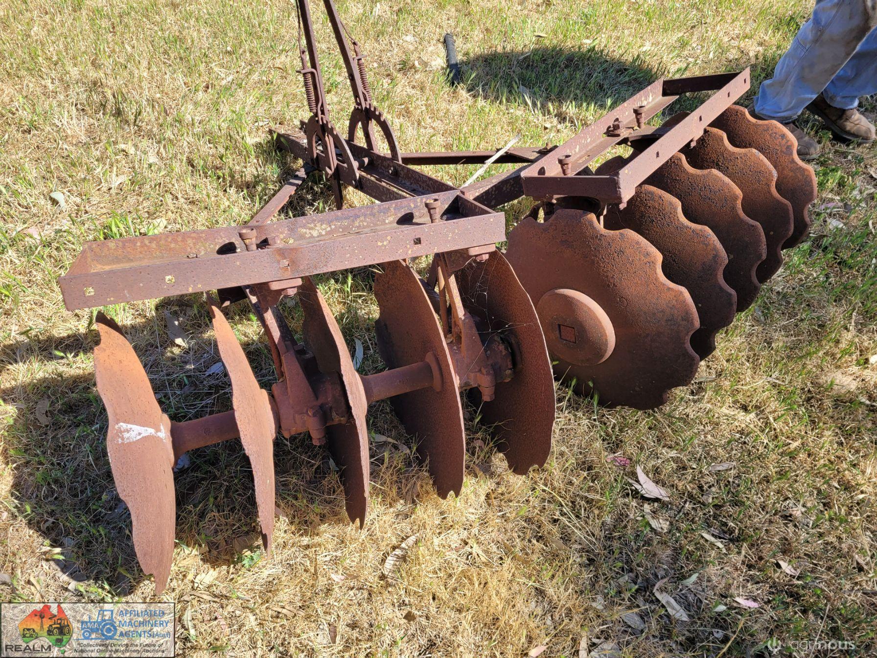 Adjustable Off-set Disc Plough