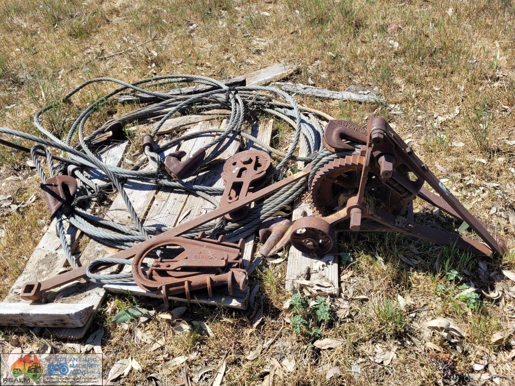 Antique Trewalla Cable Tree Puller