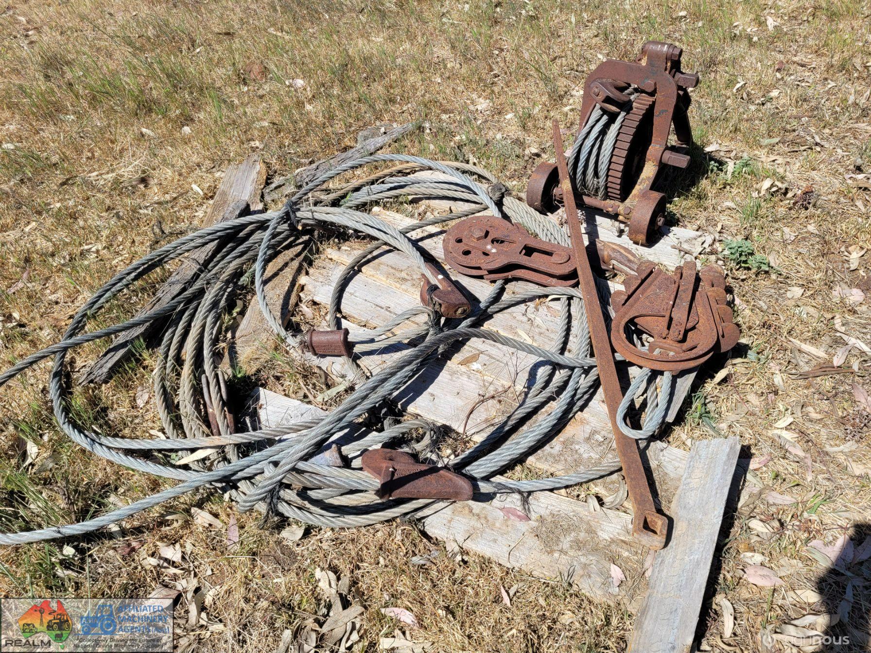 Antique Trewalla Cable Tree Puller - photo 2