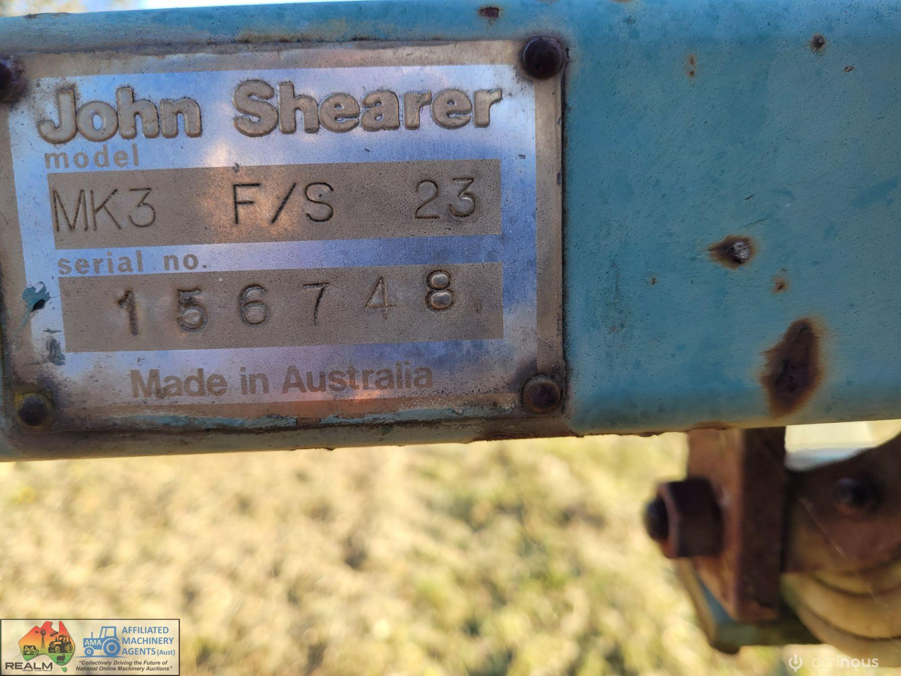John Shearer Mk3 Fieldspan Cultivator - photo 4