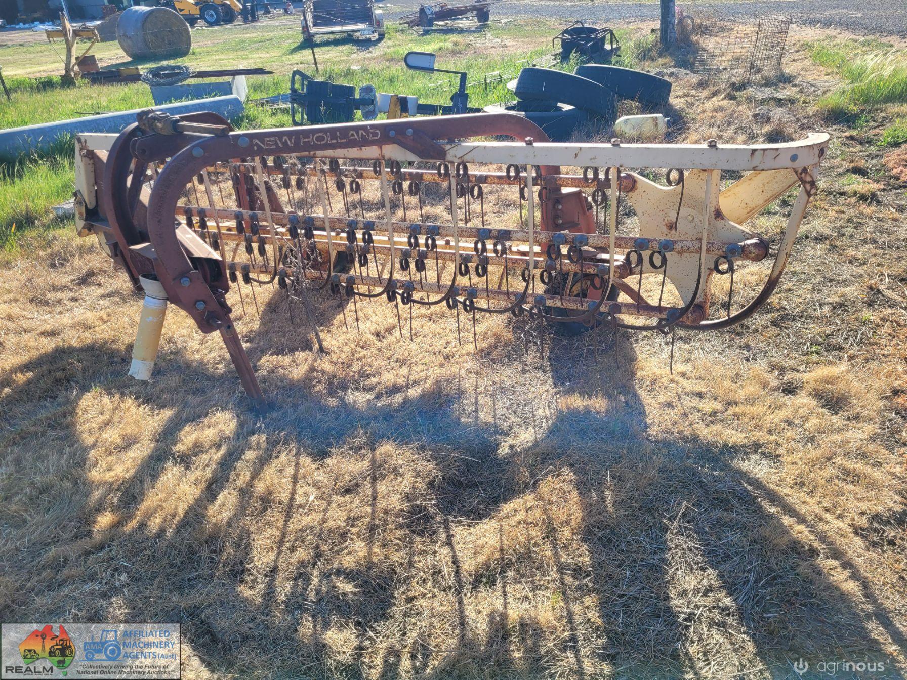NH-57 PTO Drive 3pl Hay Rake 8ft - photo 3