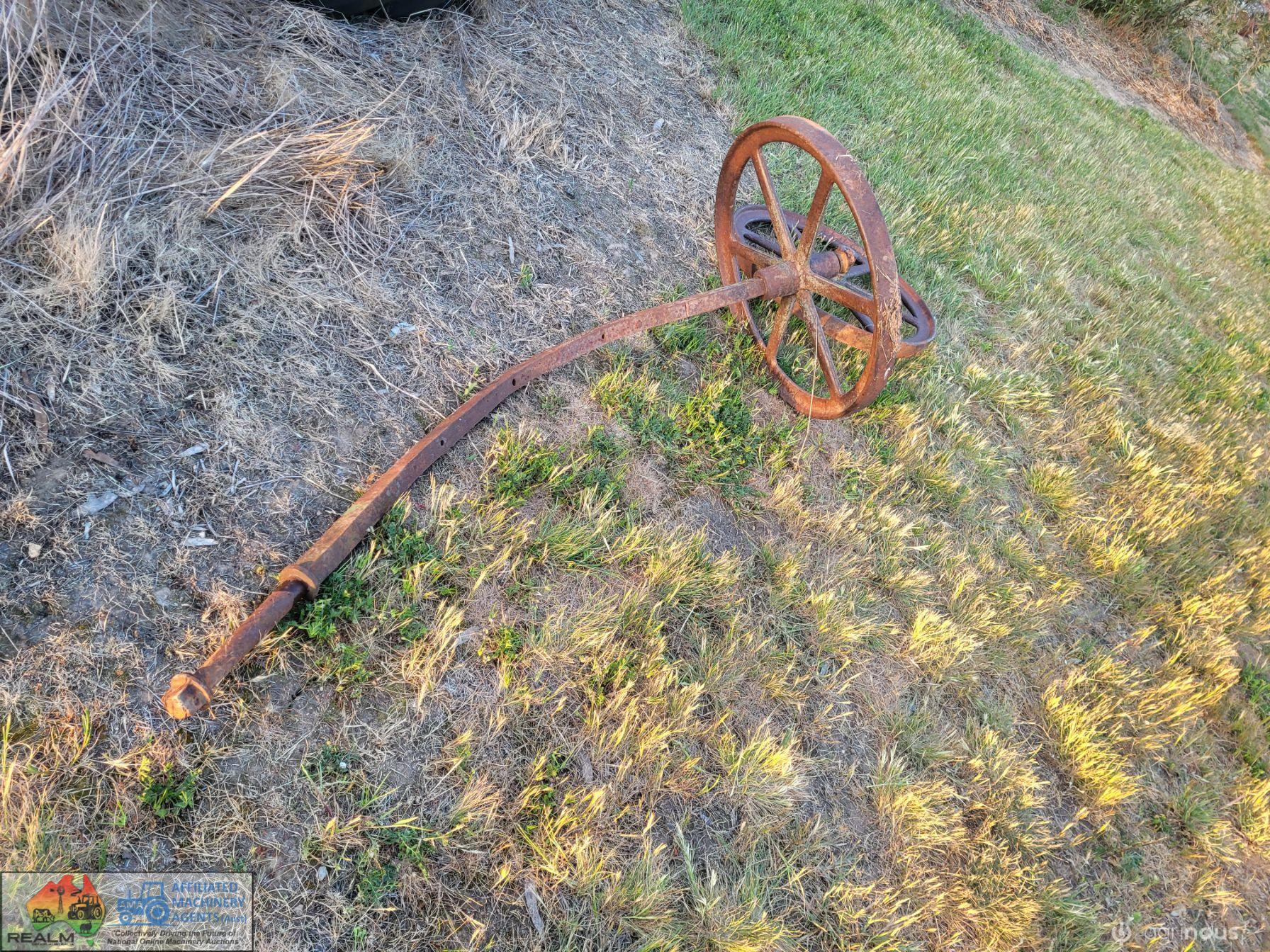 2x "Coleman & Morton" Cast Iron Wheels, 2ft diameter. - photo 5