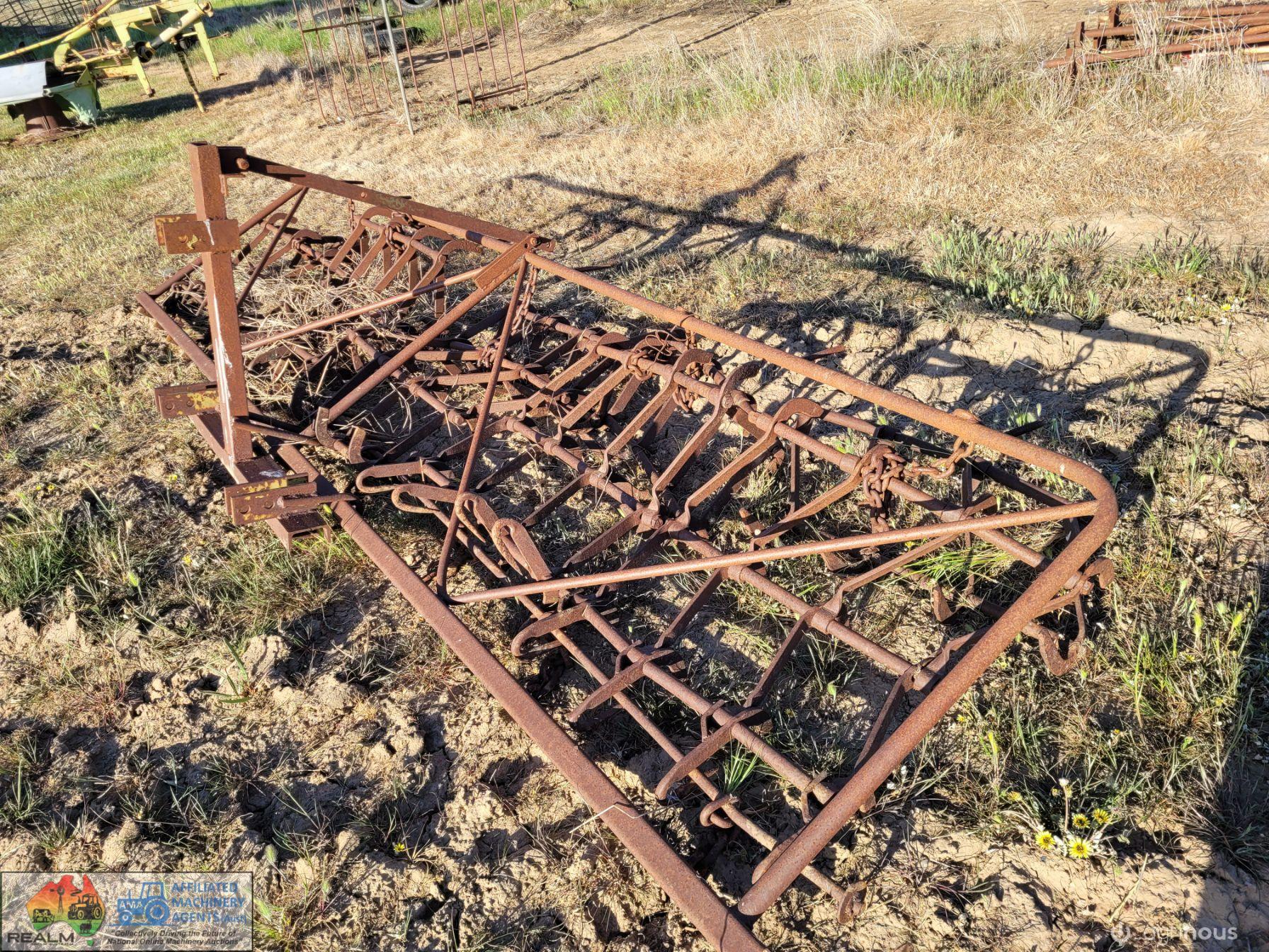 5 Leaf 15ft Stump Jump Harrows with 3pl Lifting Frame