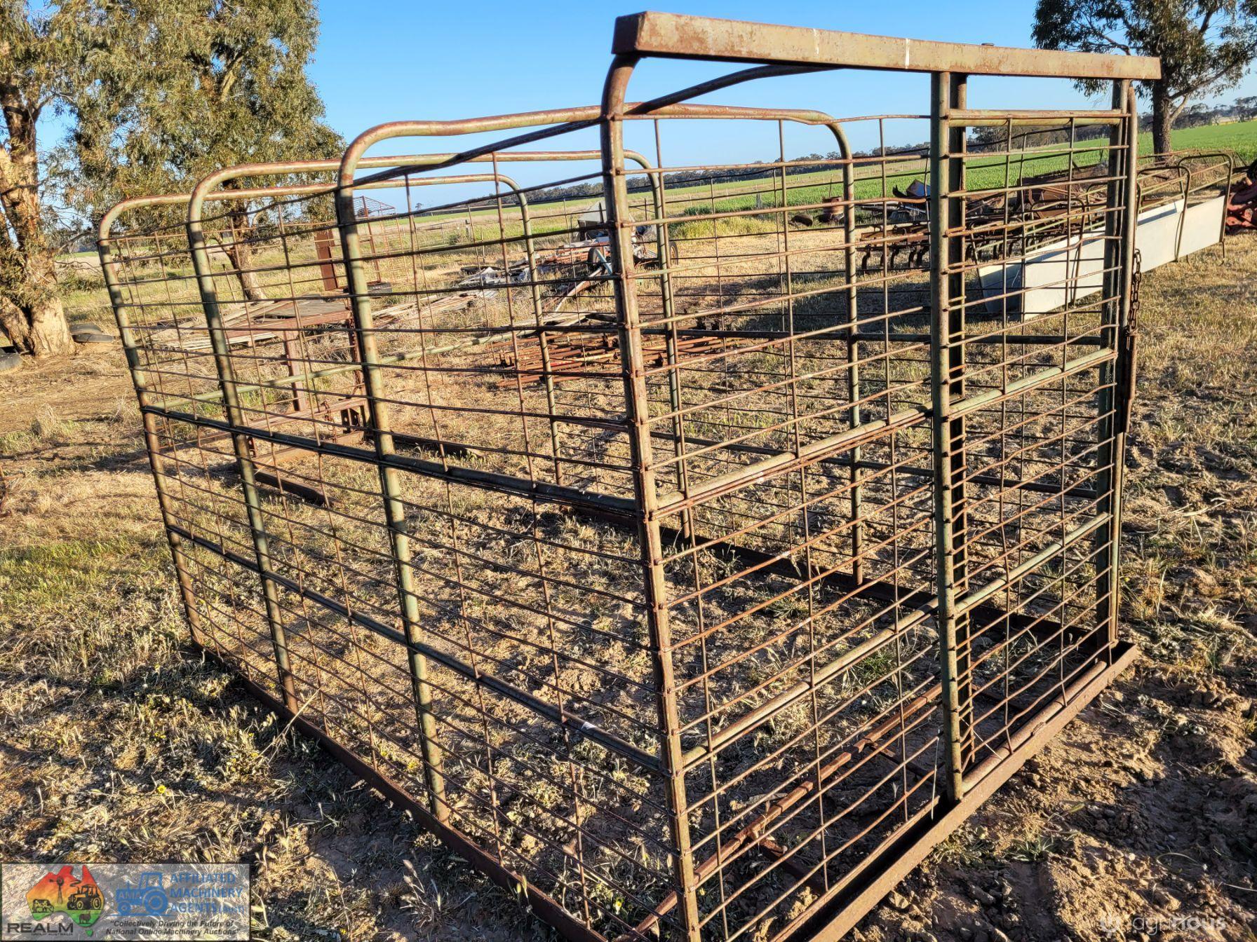Cattle Crate (9' x 6'3" x 5'8" High)