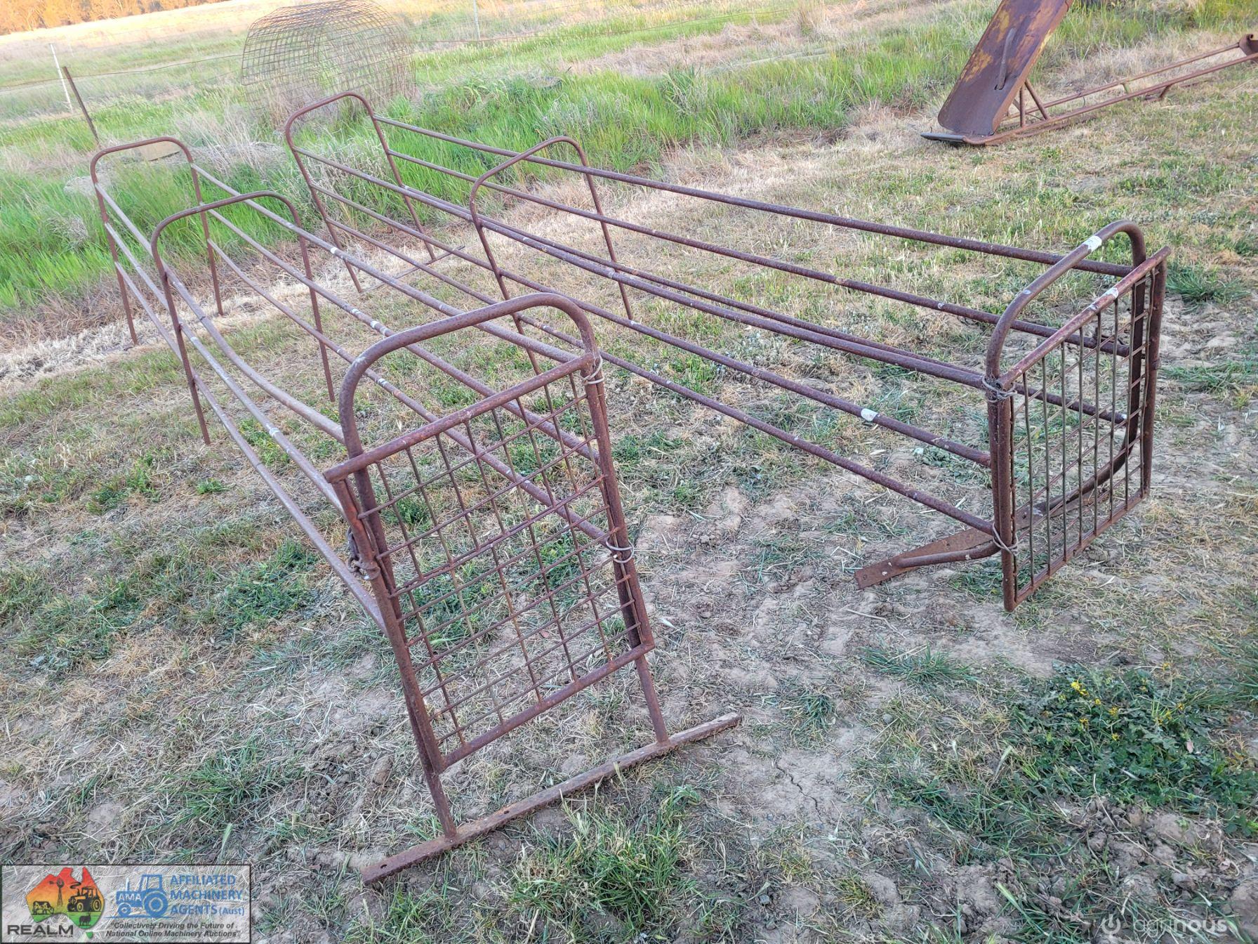 2x Portable Sheep Race Frames 12'6"