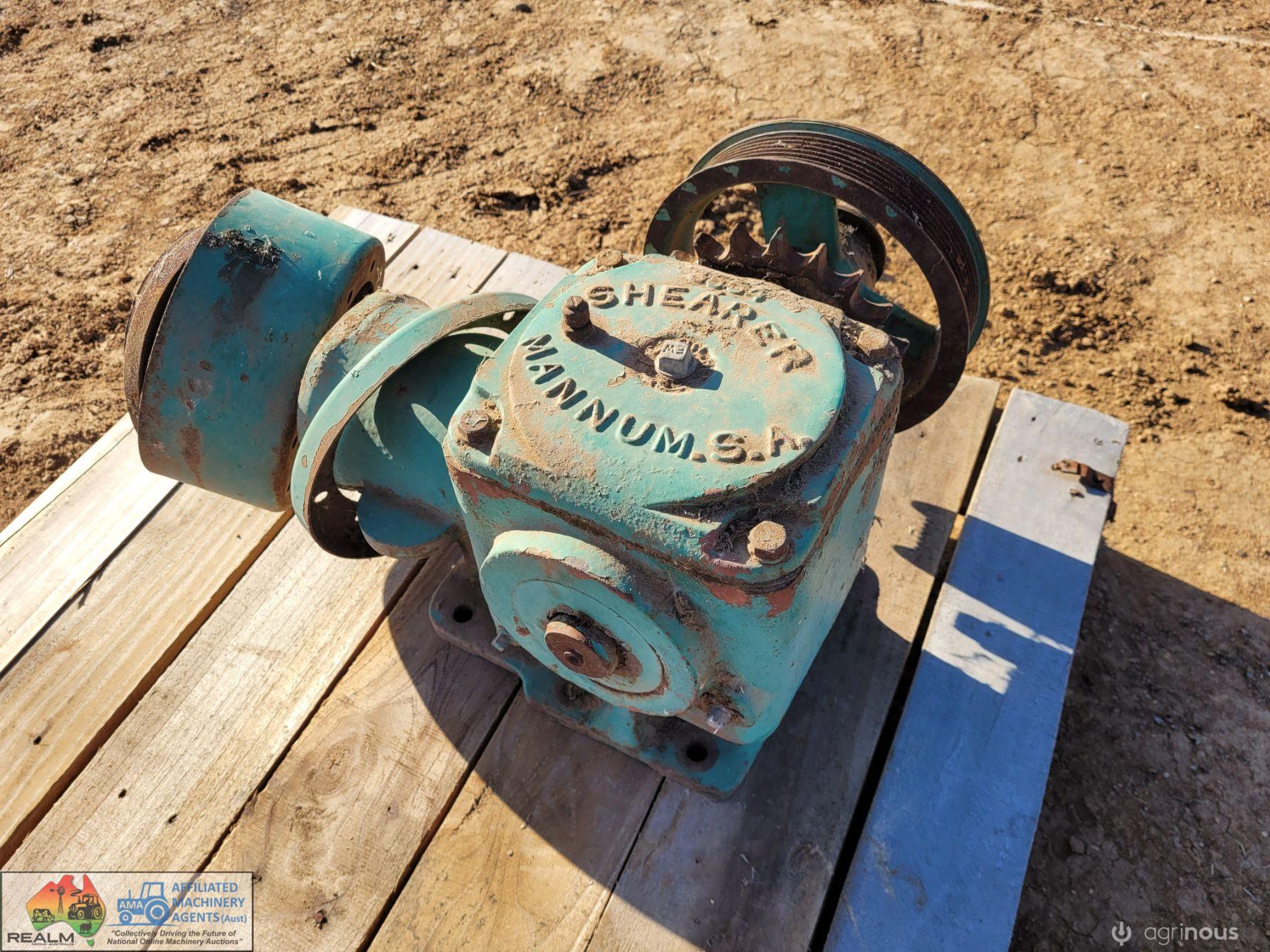 Shearer Right Angle Drive Gearbox