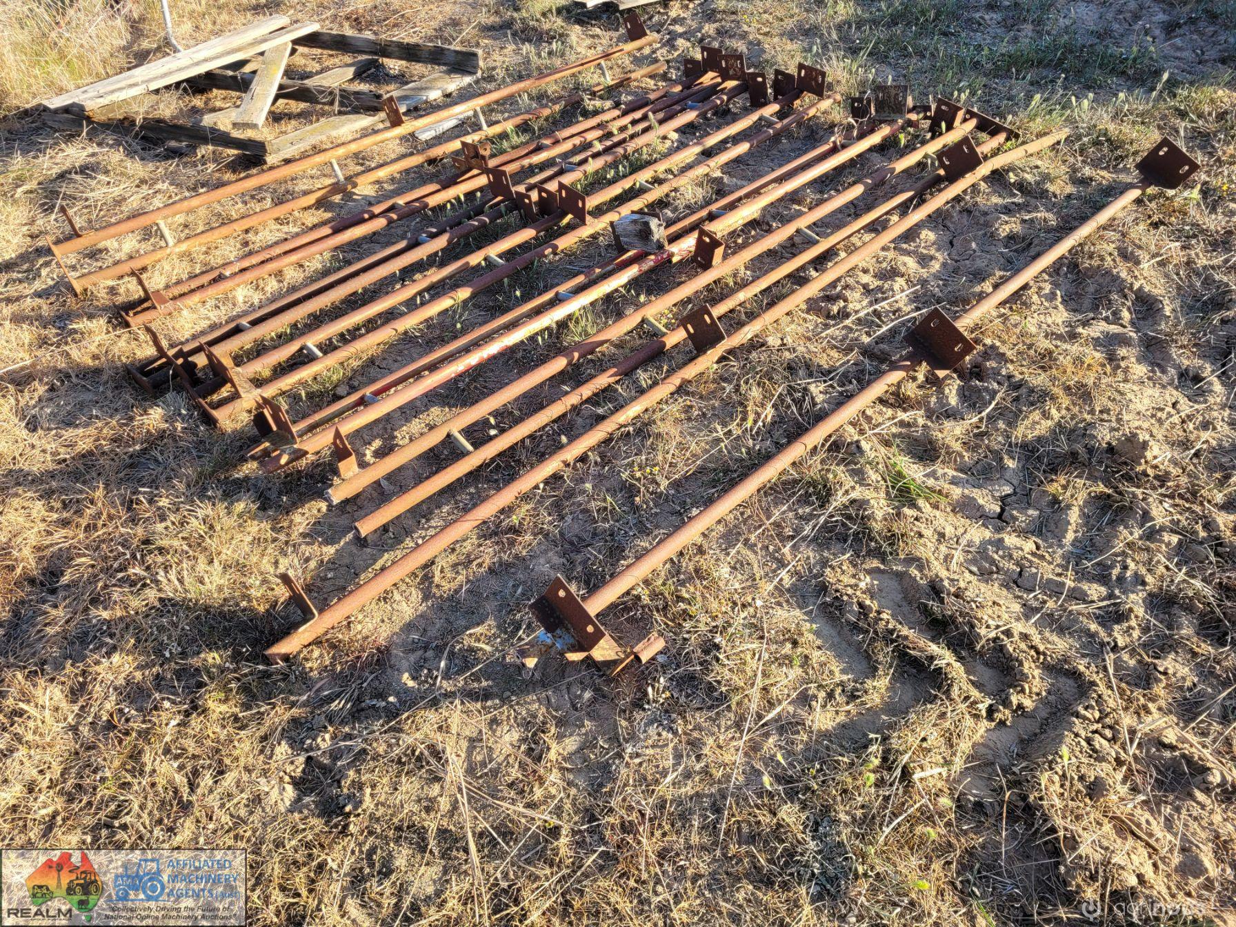 6x 8' Double Shed Posts & 2x 8' Single Shed Posts