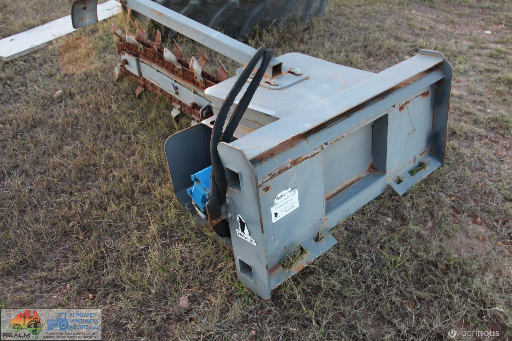 Skid Steer Trencher with New upgraded hydro motor - photo 2