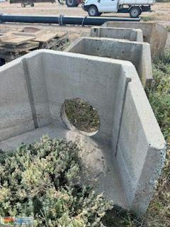 12x Concrete Culvert Ends
