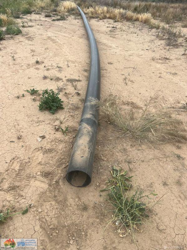 Un-used Black Poly Irrigation Pipe (79m x 185mm id & 6mm walls)
