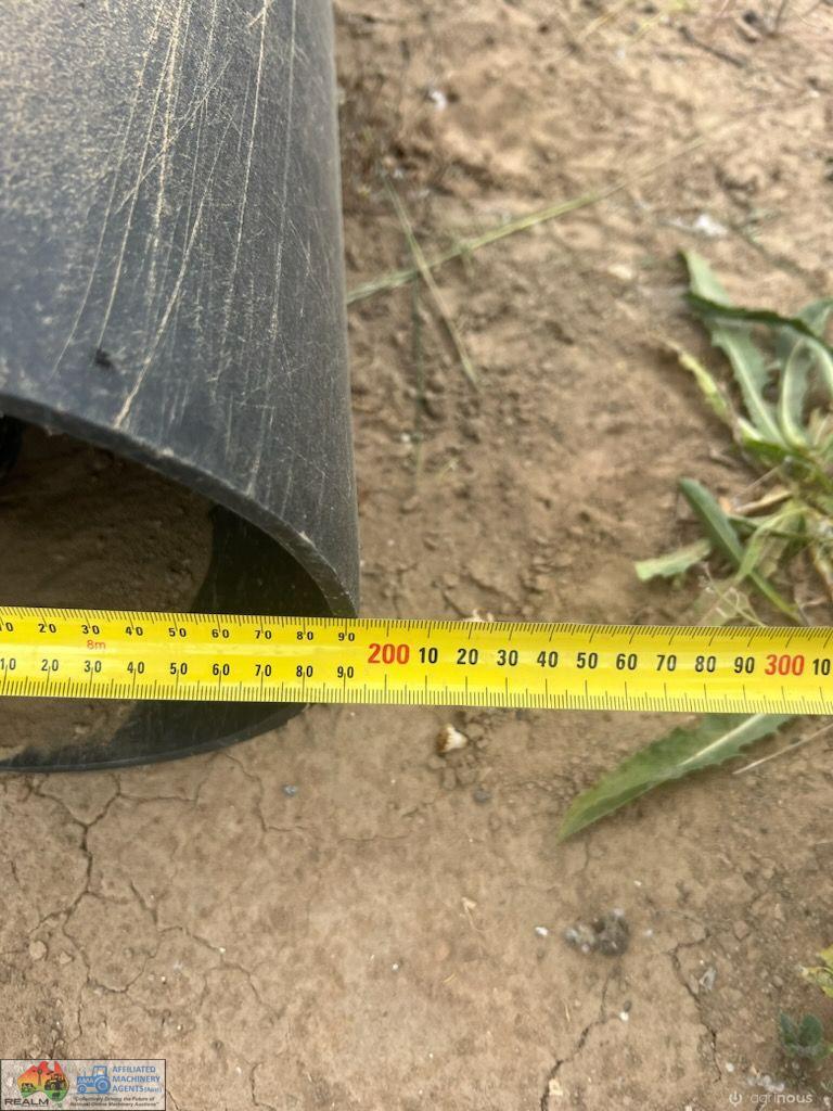 Un-used Black Poly Irrigation Pipe (79m x 185mm id & 6mm walls) - photo 2