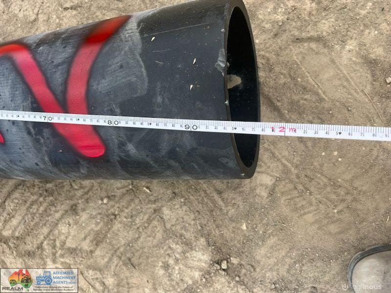 Un-used Black Poly Irrigation Pipe - No.2 (11.95m x 217mm id & 16mm walls) - photo 6