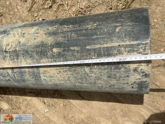 Un-used Black Poly Irrigation Pipe - No.3b (16.25m x 240mm id & 6mm walls) - photo 2