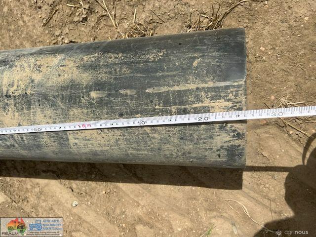 Un-used Black Poly Irrigation Pipe - No.3b (16.25m x 240mm id & 6mm walls) - photo 3
